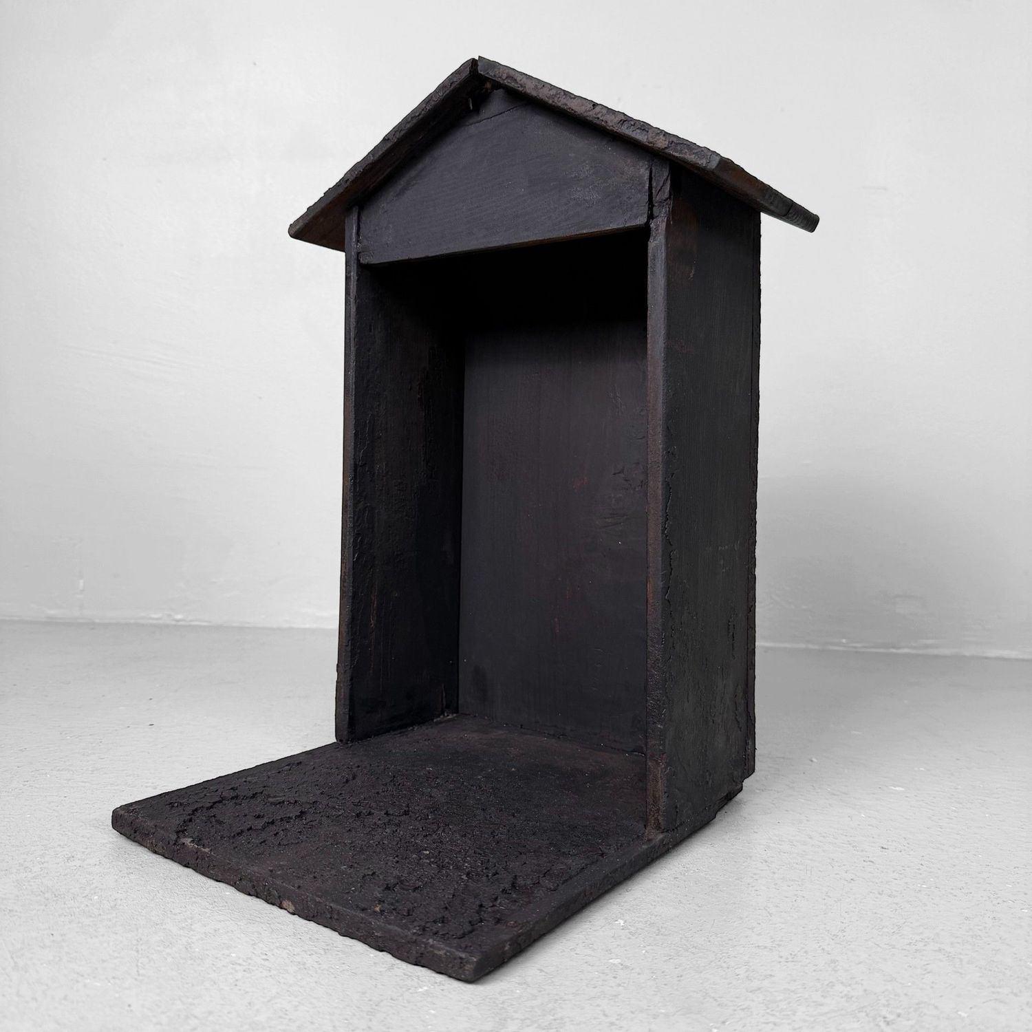 Minimalistische Japanse Houten Tempel-kamidana, Altaar, 1910s