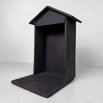 Minimalist Japanese Wooden Temple Kamidana, Altar, 1910s