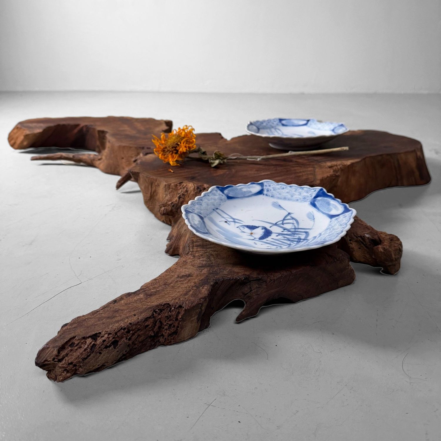 Japanese Rootwood Display Slab (Ne-ita), 1950s