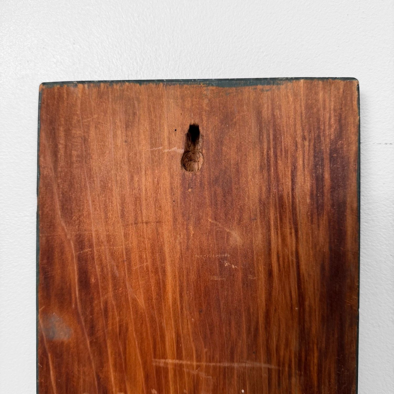 Japanese Wooden Kanban – Ohara-ryu Ikebana School, Wall Decoration, 1950s