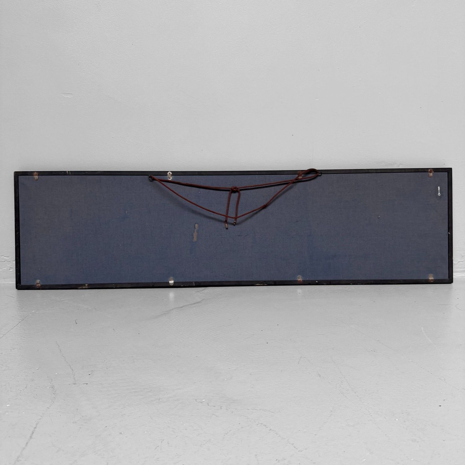 Kalligrafiepaneel, Japanse Gaku, Muurdecoratie 1950s.