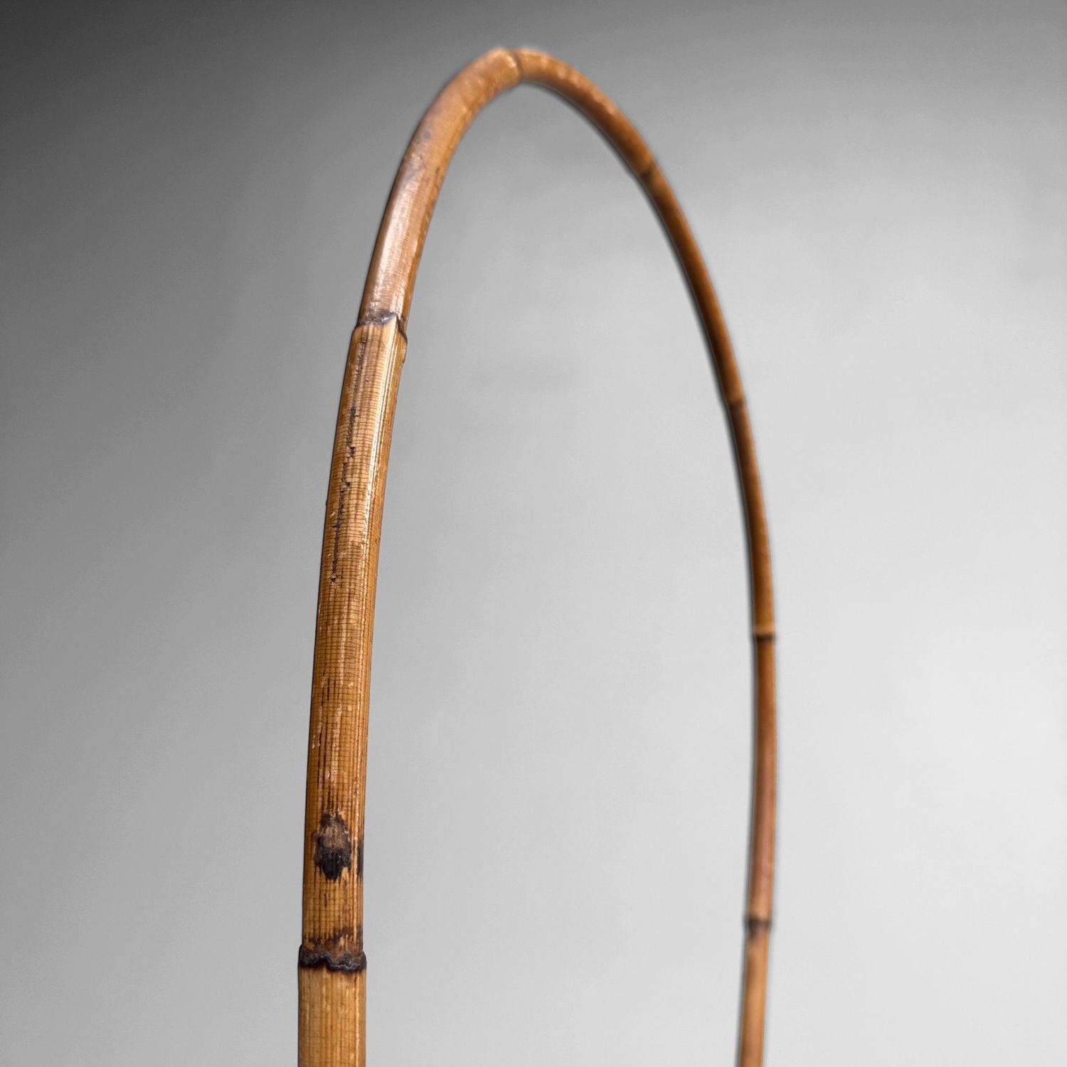 ​Japanse Bamboe Ikebana Mand met Booghandvat, 1960s