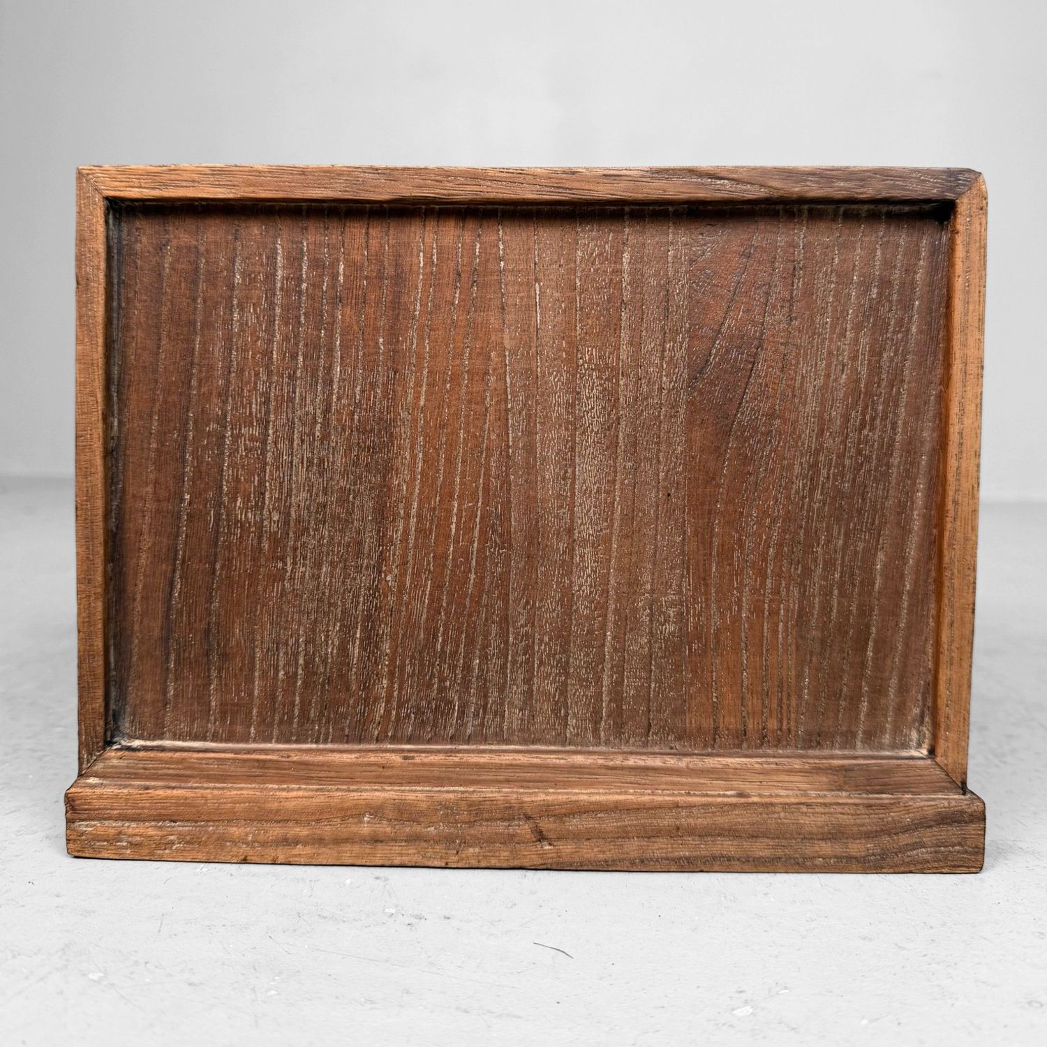 Japanese Wooden Ko-dansu Chest with Flower Motifs, 1920s