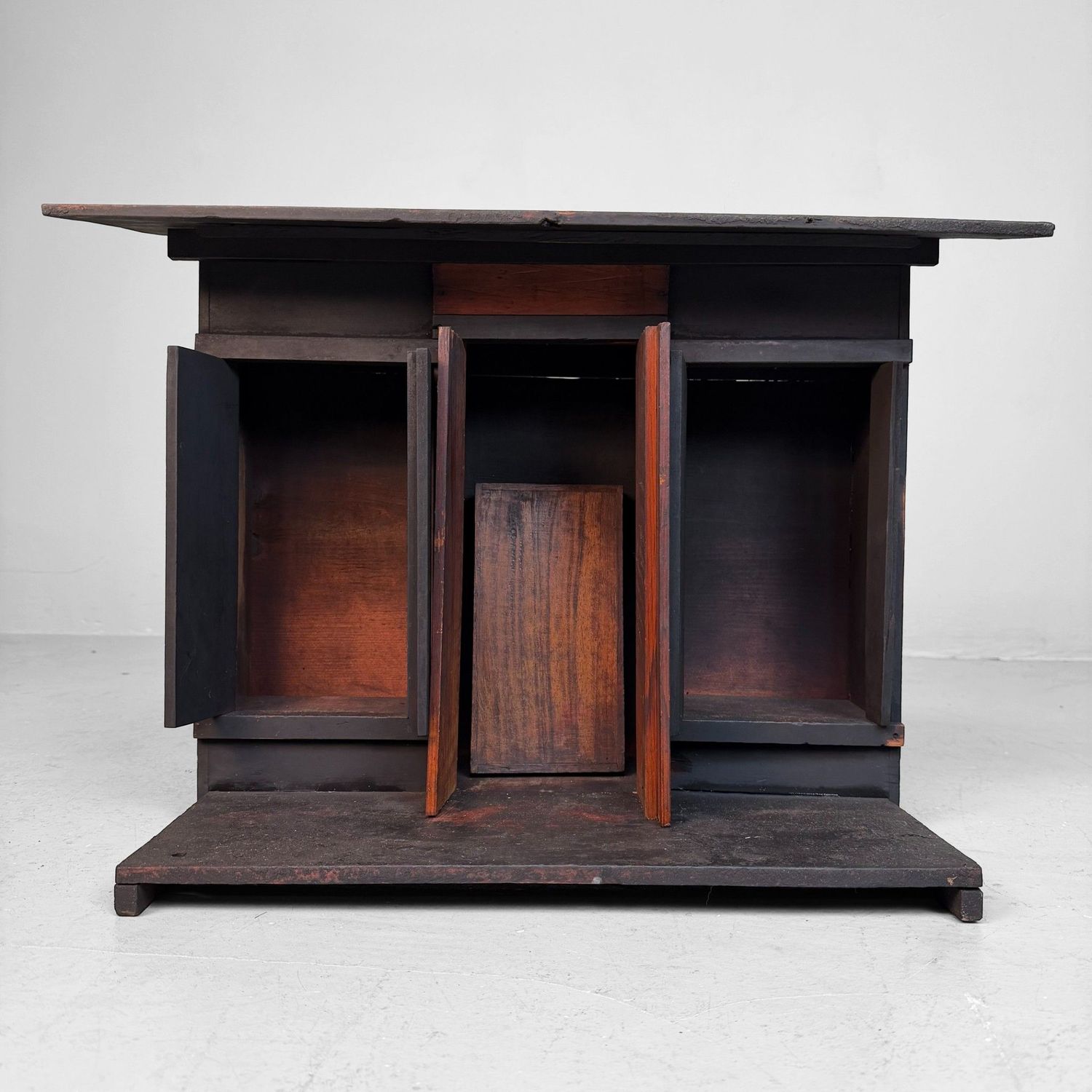 Antique Wooden Kamidana, Traditional Household Shrine, Temple, 1910s Antique Wooden Kamidana, Traditional Household Shrine, Temple, 1910s