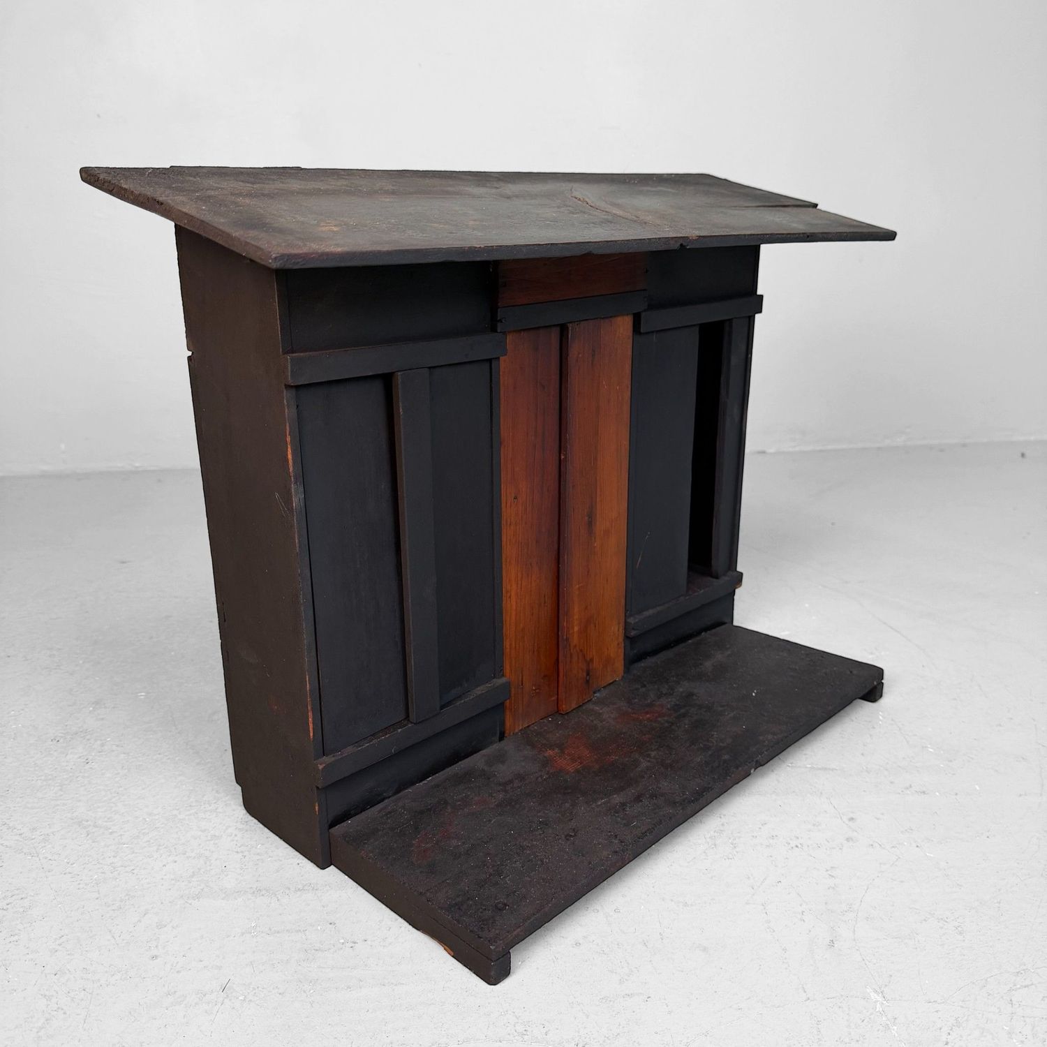 Antique Wooden Kamidana, Traditional Household Shrine, Temple, 1910s Antique Wooden Kamidana, Traditional Household Shrine, Temple, 1910s