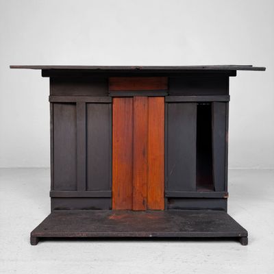 Antique Wooden Kamidana, Traditional Household Shrine, Temple, 1910s