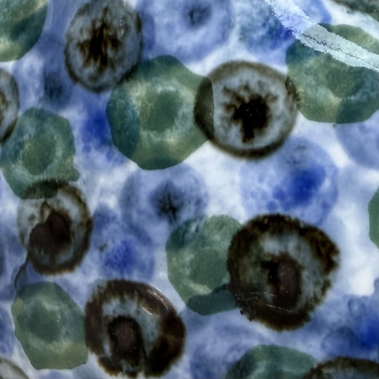 Tobe-yaki Decoratieve Porseleinen Fles, Baizan-gama, 1960s