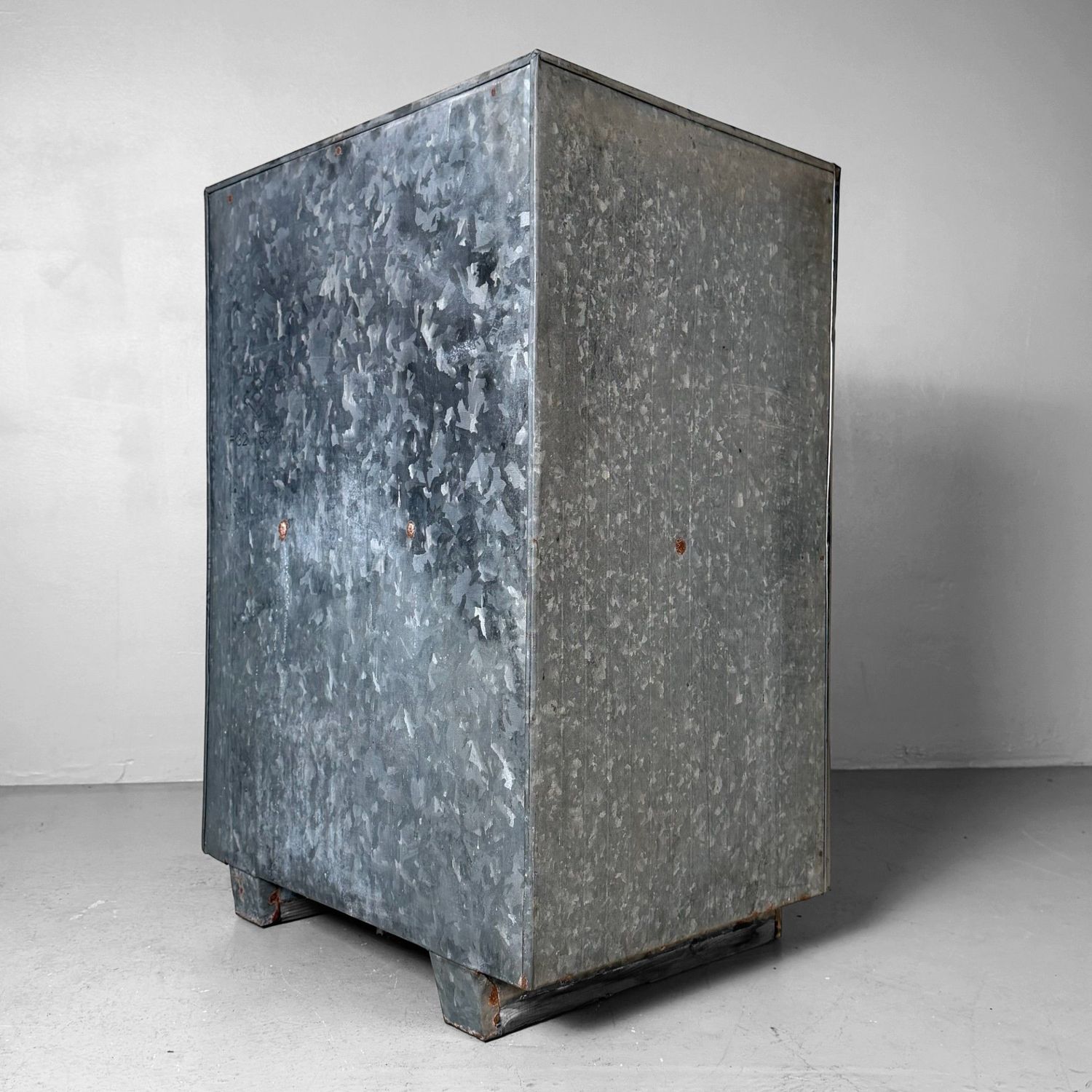 Vintage Japanese “Swallow” Refrigerator Cabinet, 1950s