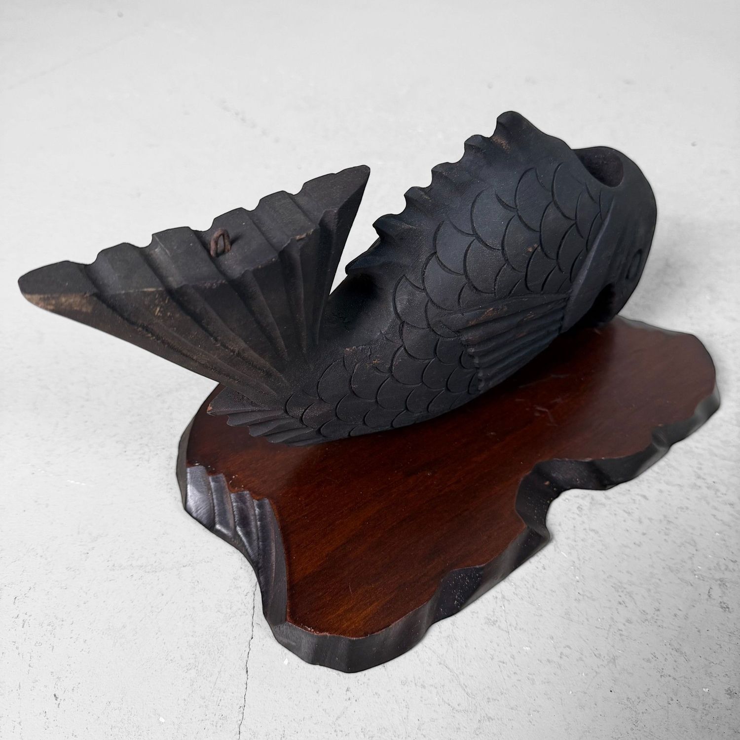 Antieke Japanse Jizai Kagi, Display, Zeebrasem, 1910s