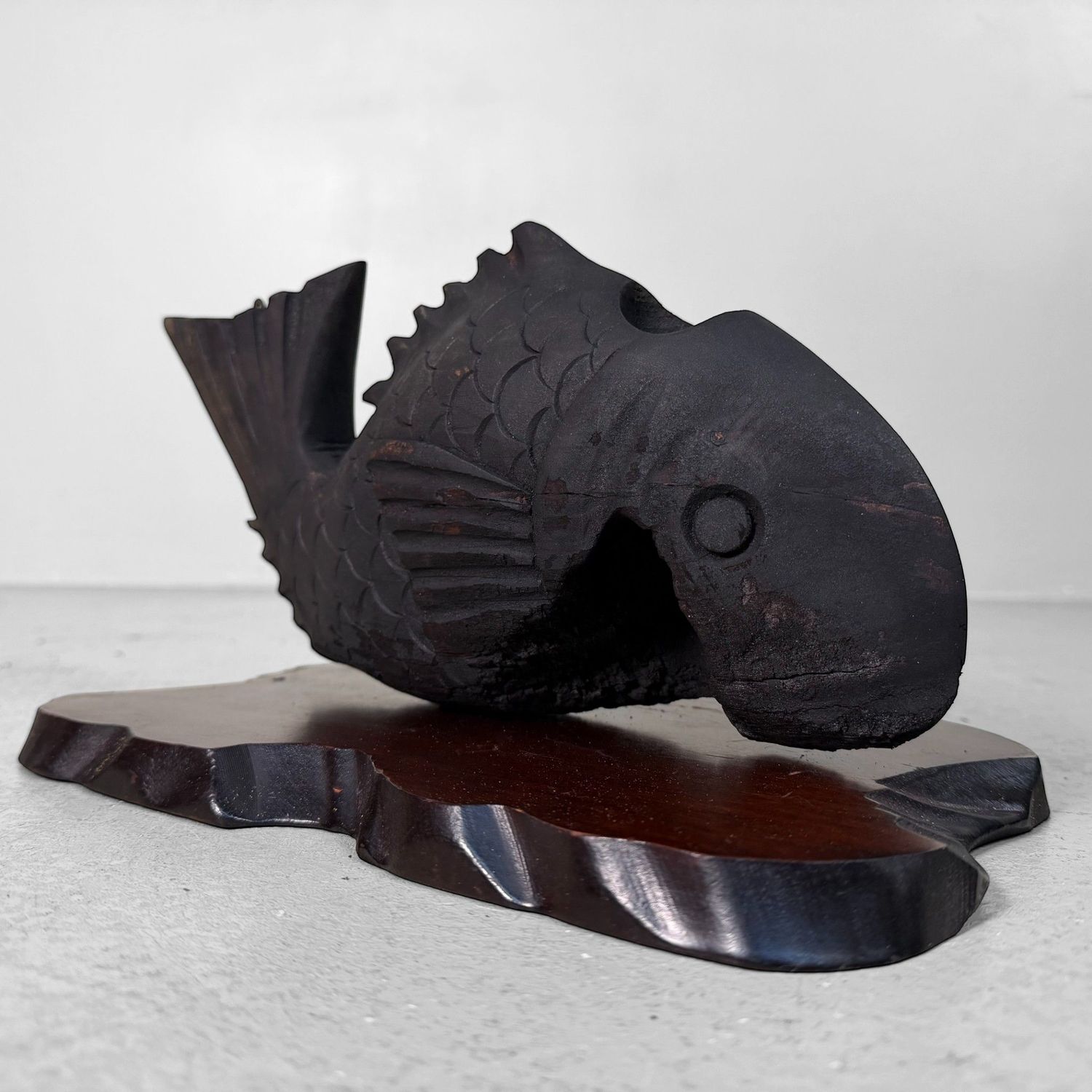 Antieke Japanse Jizai Kagi, Display, Zeebrasem, 1910s