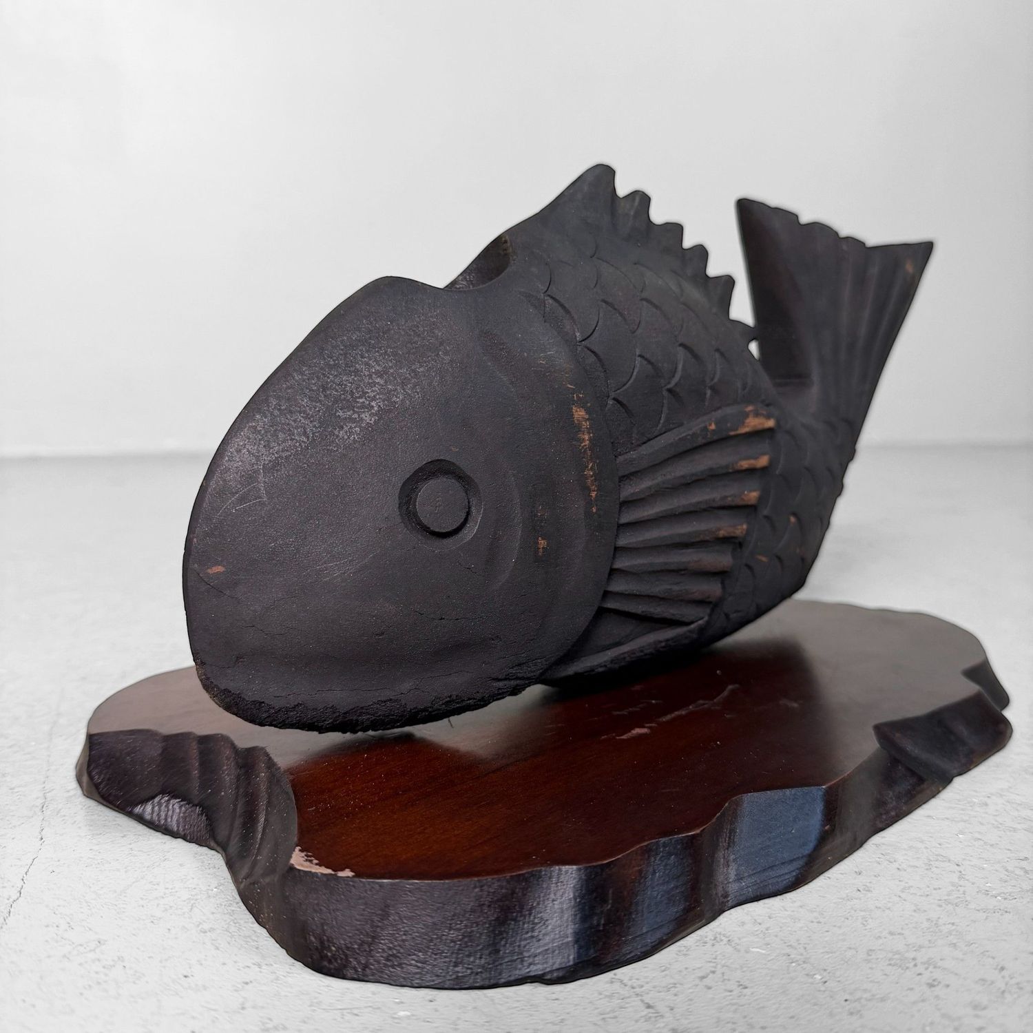 Antieke Japanse Jizai Kagi, Display, Zeebrasem, 1910s