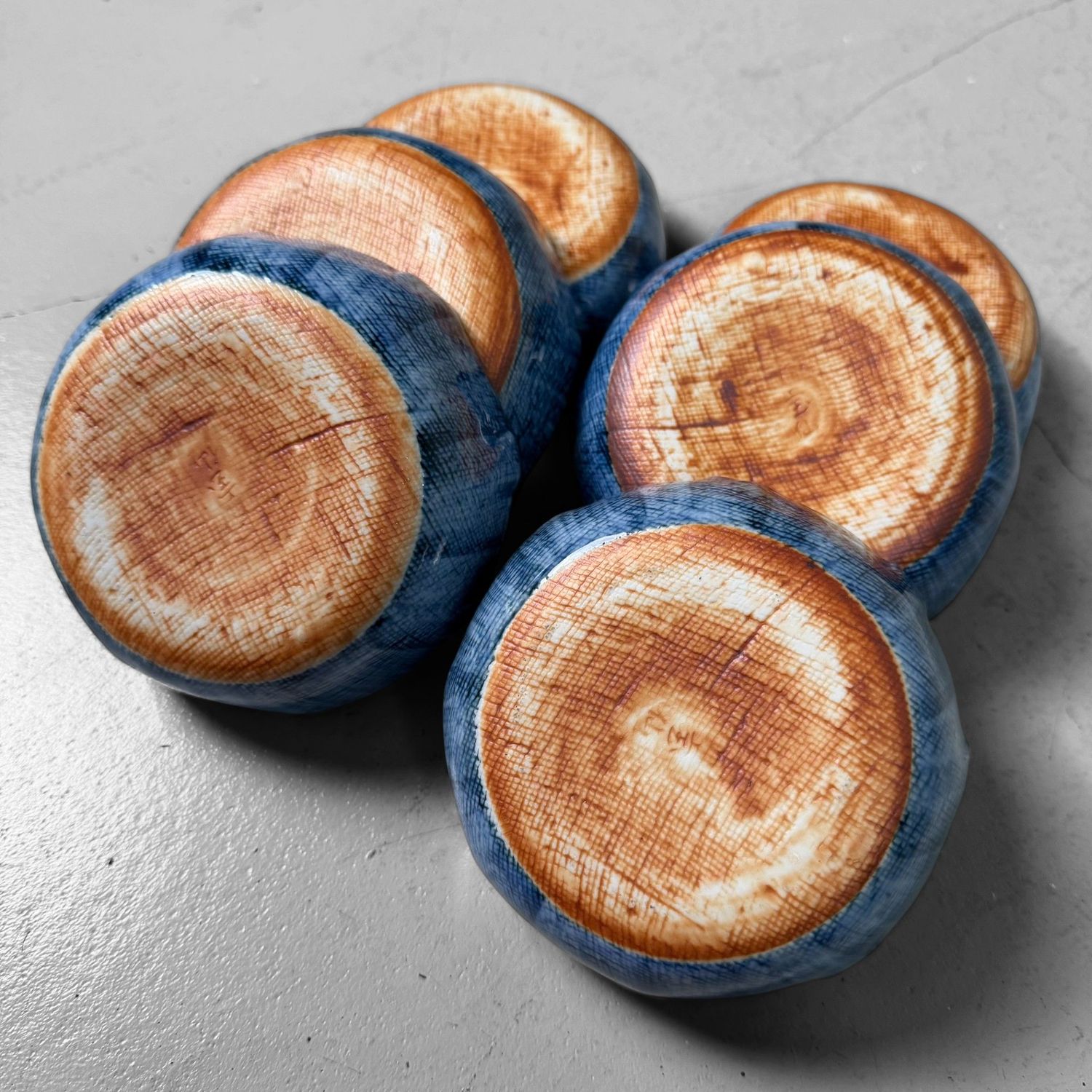 Set Japanse Kobachi, Porseleinen Serveerkommen, 1960s