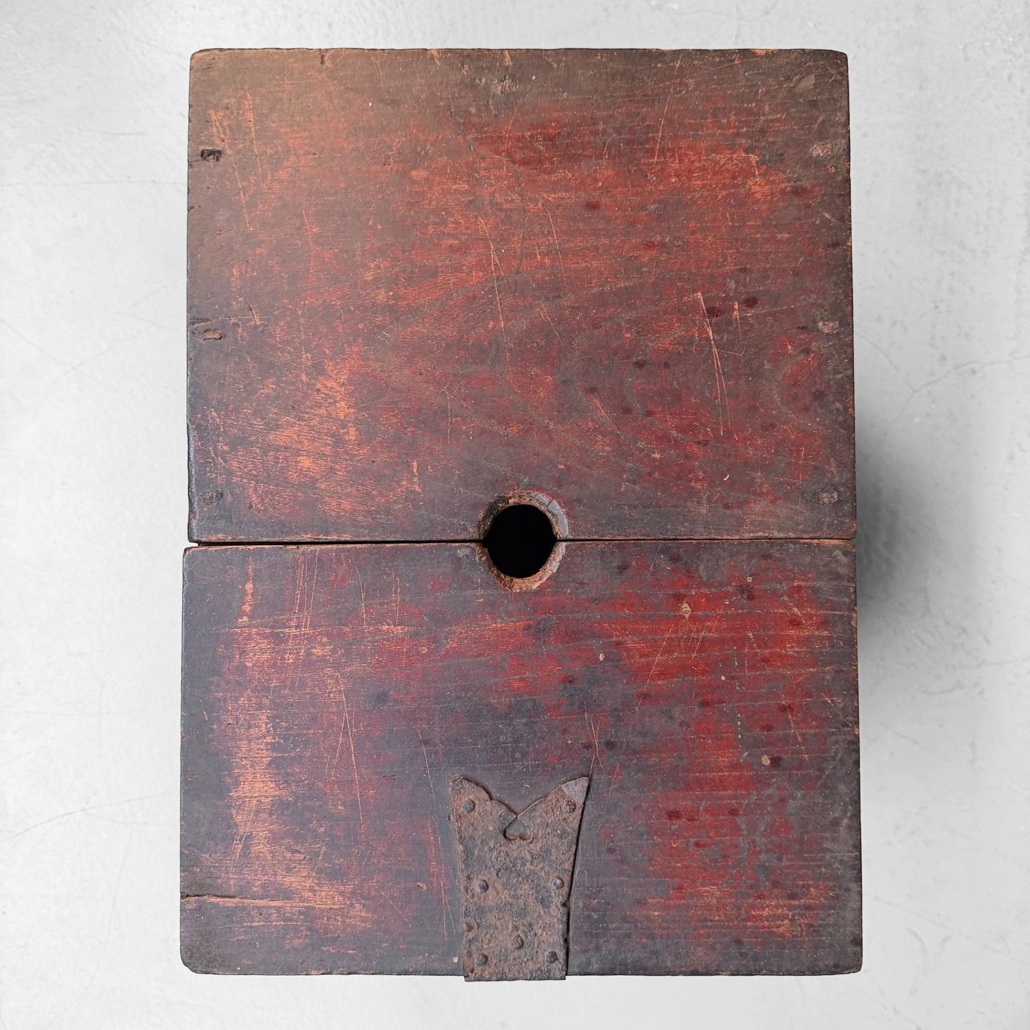 Decorative Wooden Japanese Zenibako Chest for Interior Styling, 1860s