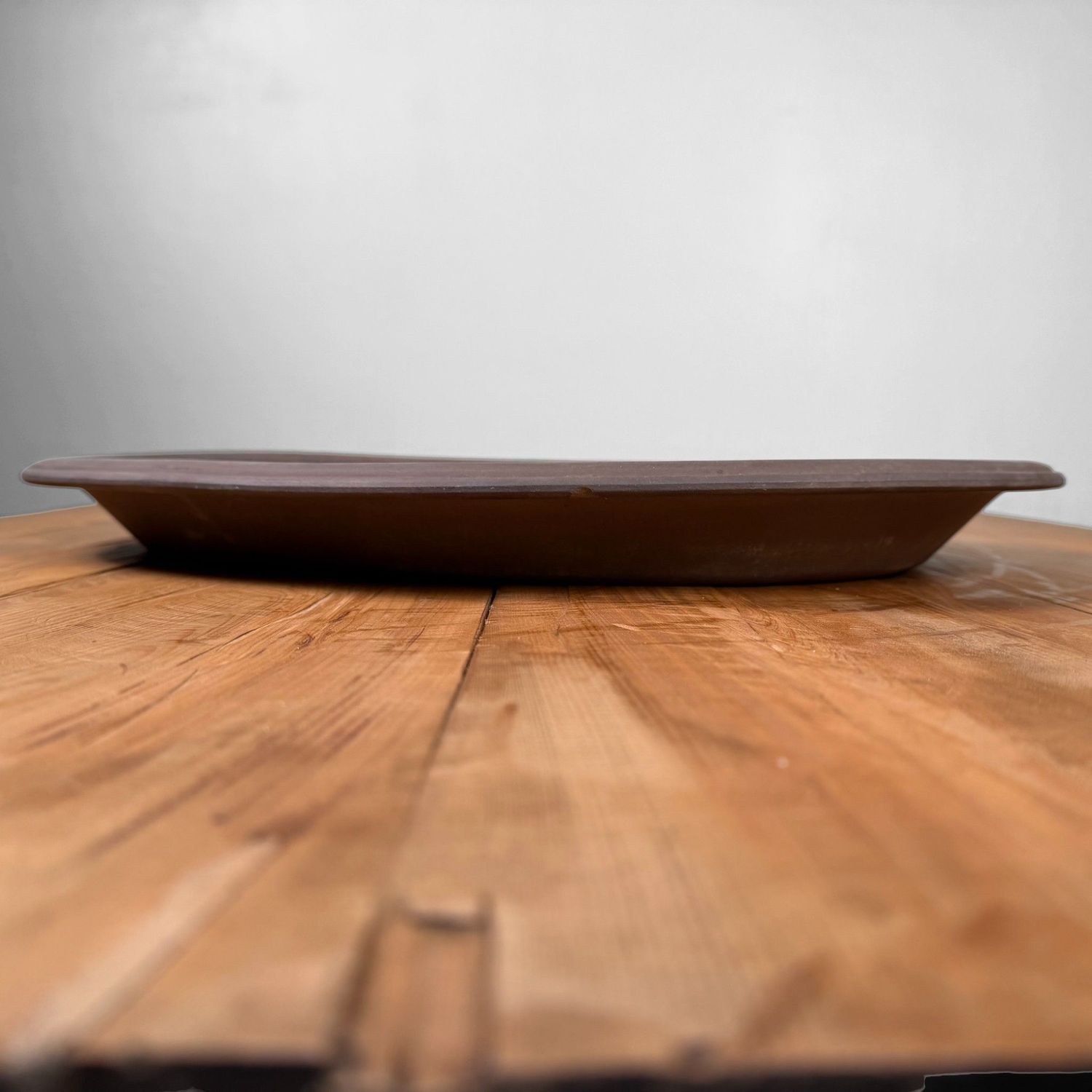 ​Grote Japanse Ovale Bonsaischaal, Bonsai-bachi, 1980s