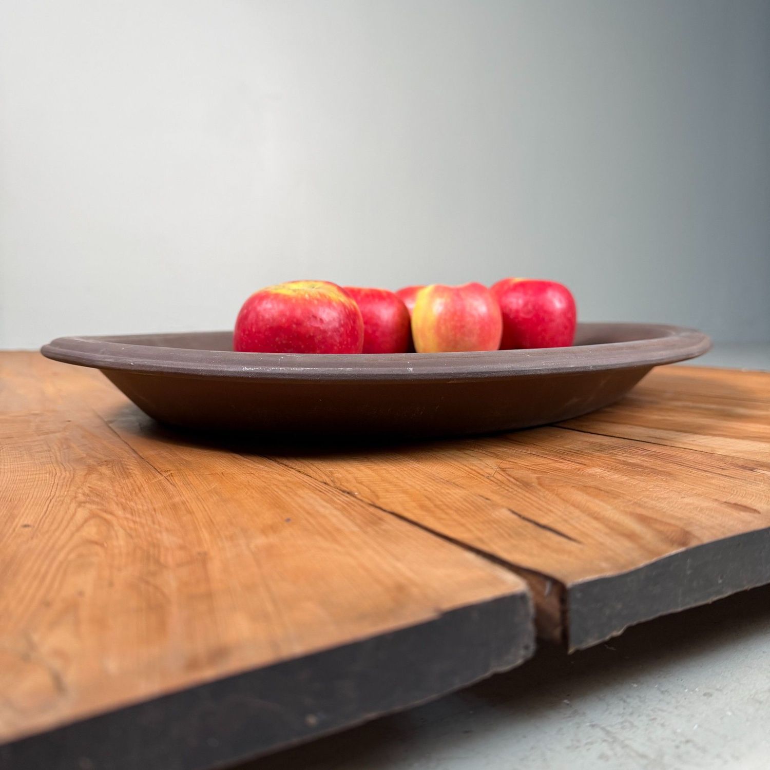 ​Grote Japanse Ovale Bonsaischaal, Bonsai-bachi, 1980s