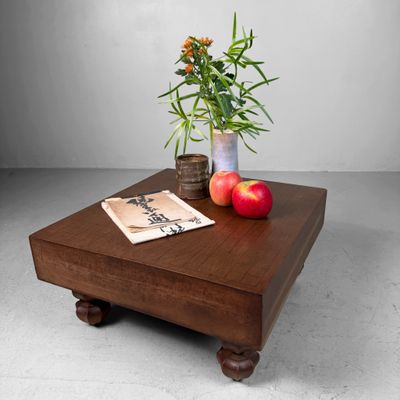 Japanese Goban Go Board Low Display Table, 1930s