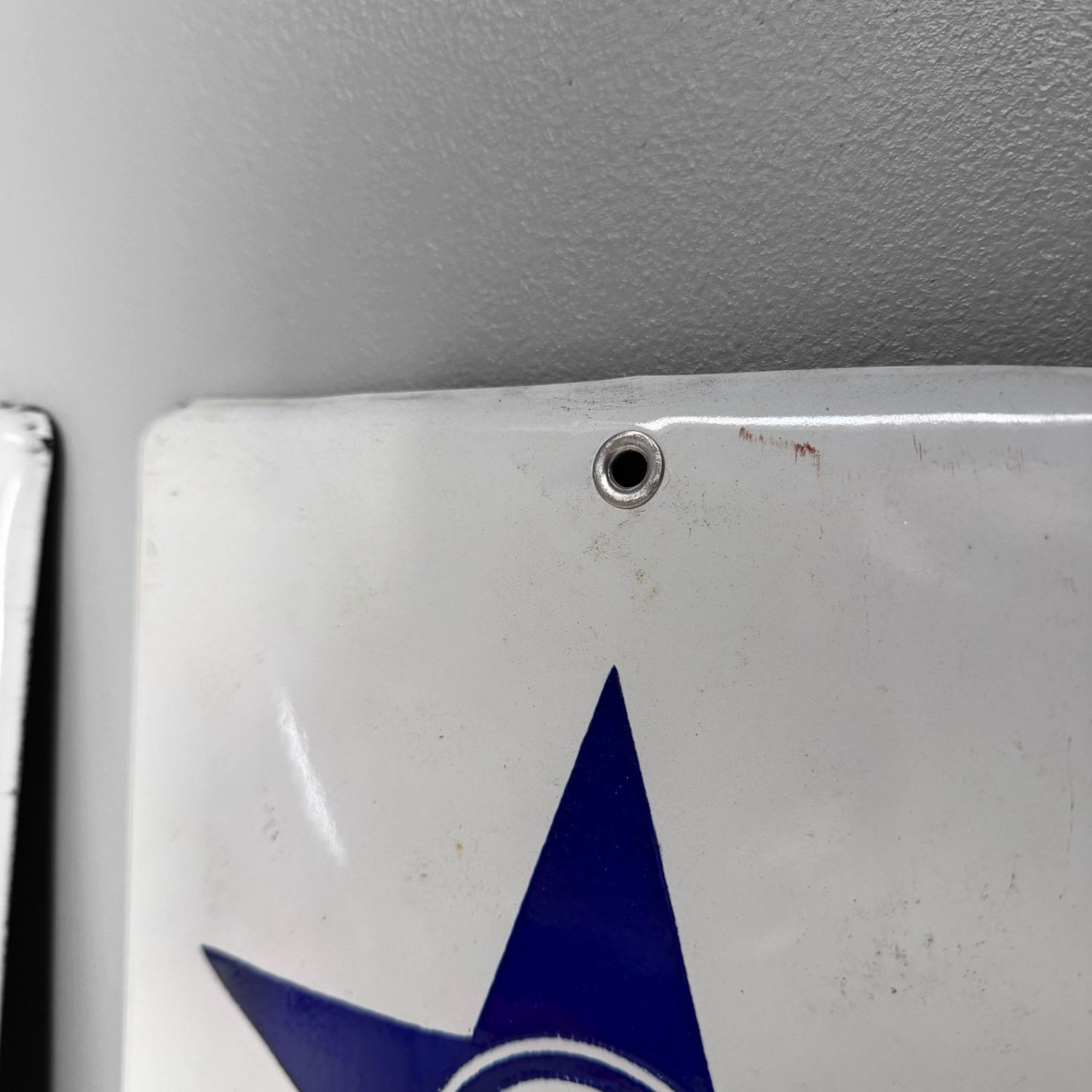 Vintage Japanese Enamel Advertising Sign “Maruno Miso”, 1960s