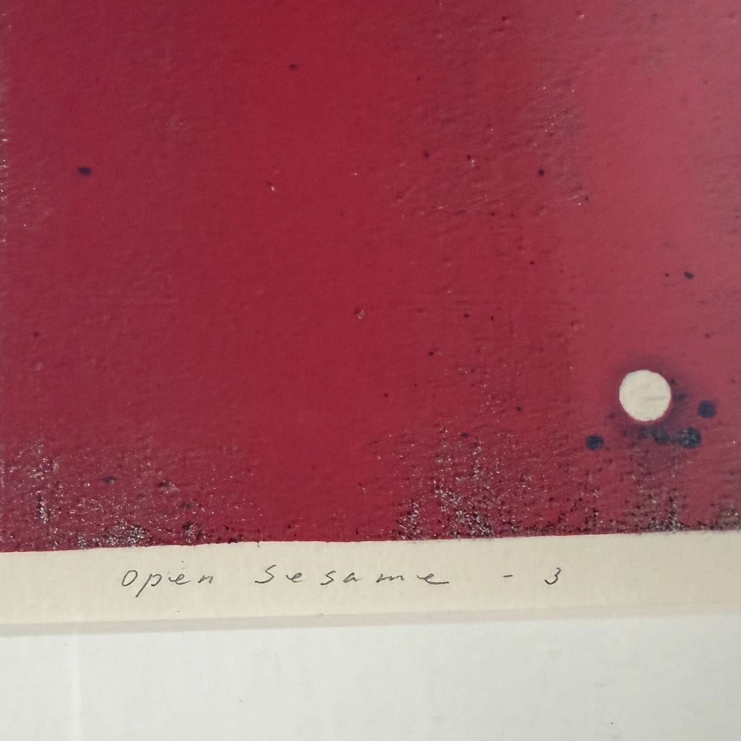 Japanse Lithografie “Open Sesame – 3” door Junko Matsushima, 1980s Japanse Lithografie “Open Sesame – 3” door Junko Matsushima, 1980s