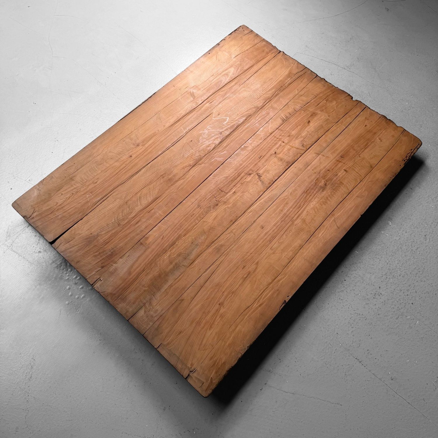 Houten Japanse Manaita Snijplank, Lage Displaytafel, 1950s