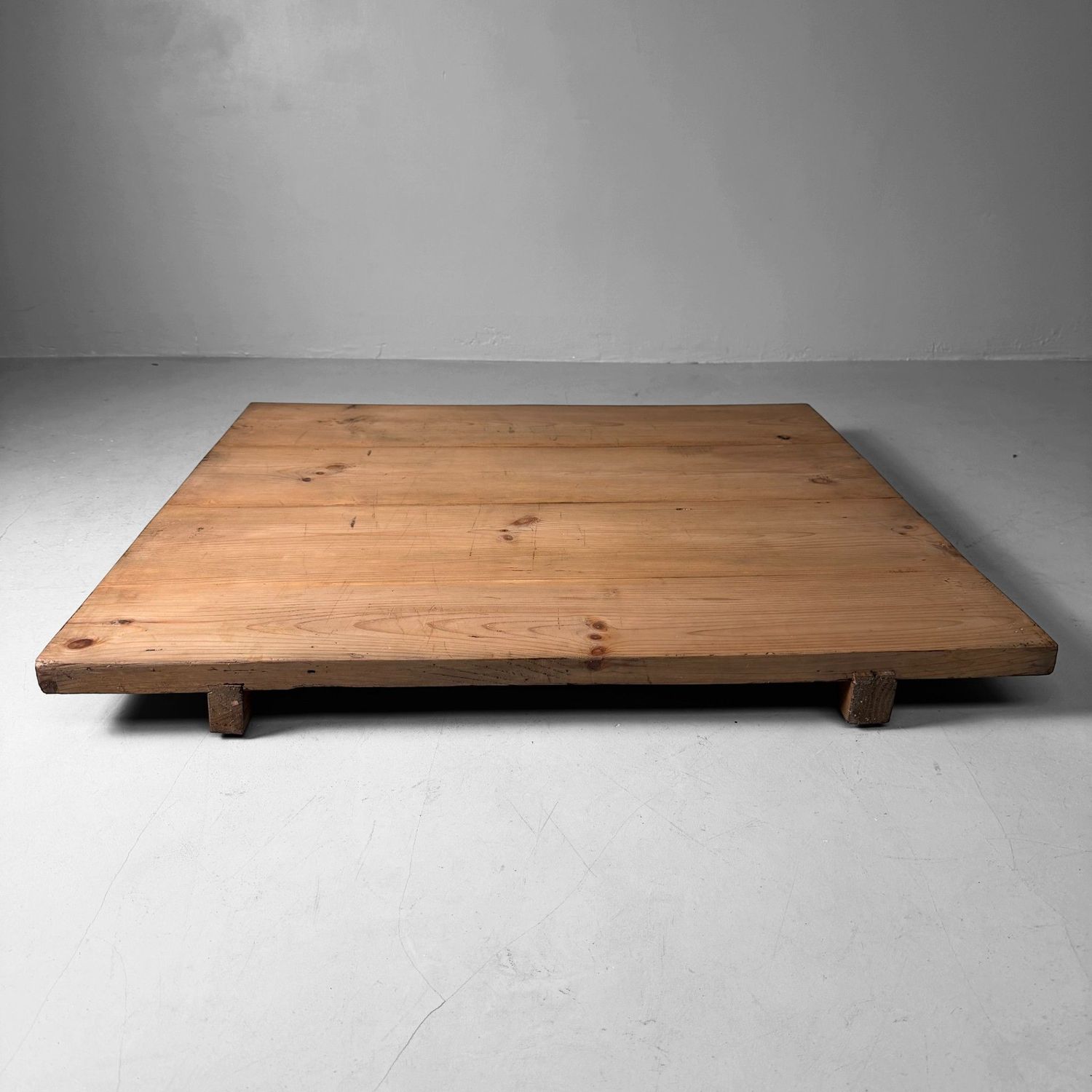 Japanese Wooden Manaita Cutting Board, Low Display Table, 1961