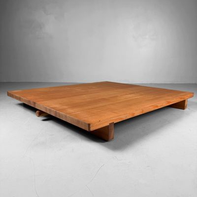 Houten Japanse Manaita Snijplank, Lage Displaytafel, 1980s