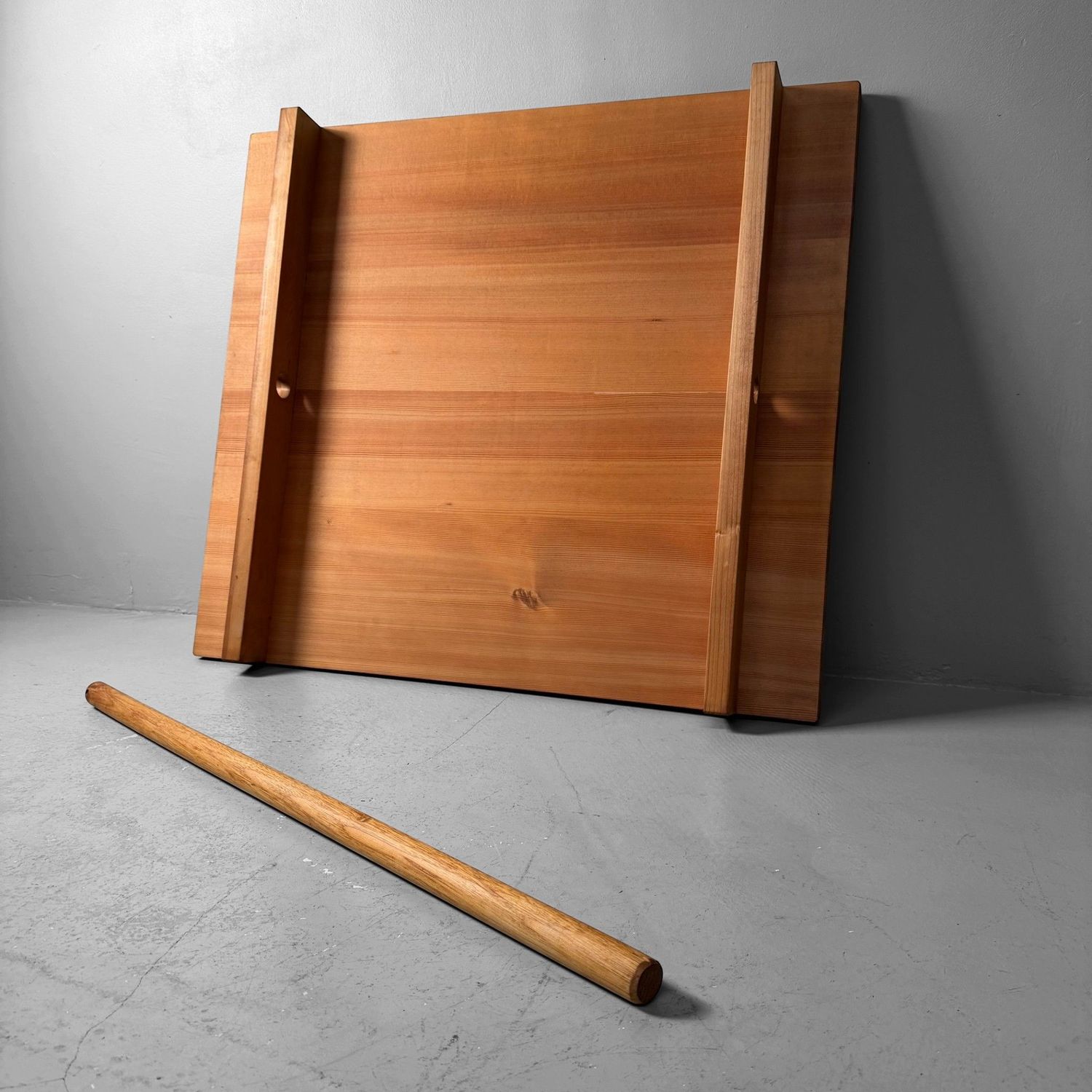 Houten Japanse Manaita Snijplank, Lage Displaytafel, 1980s