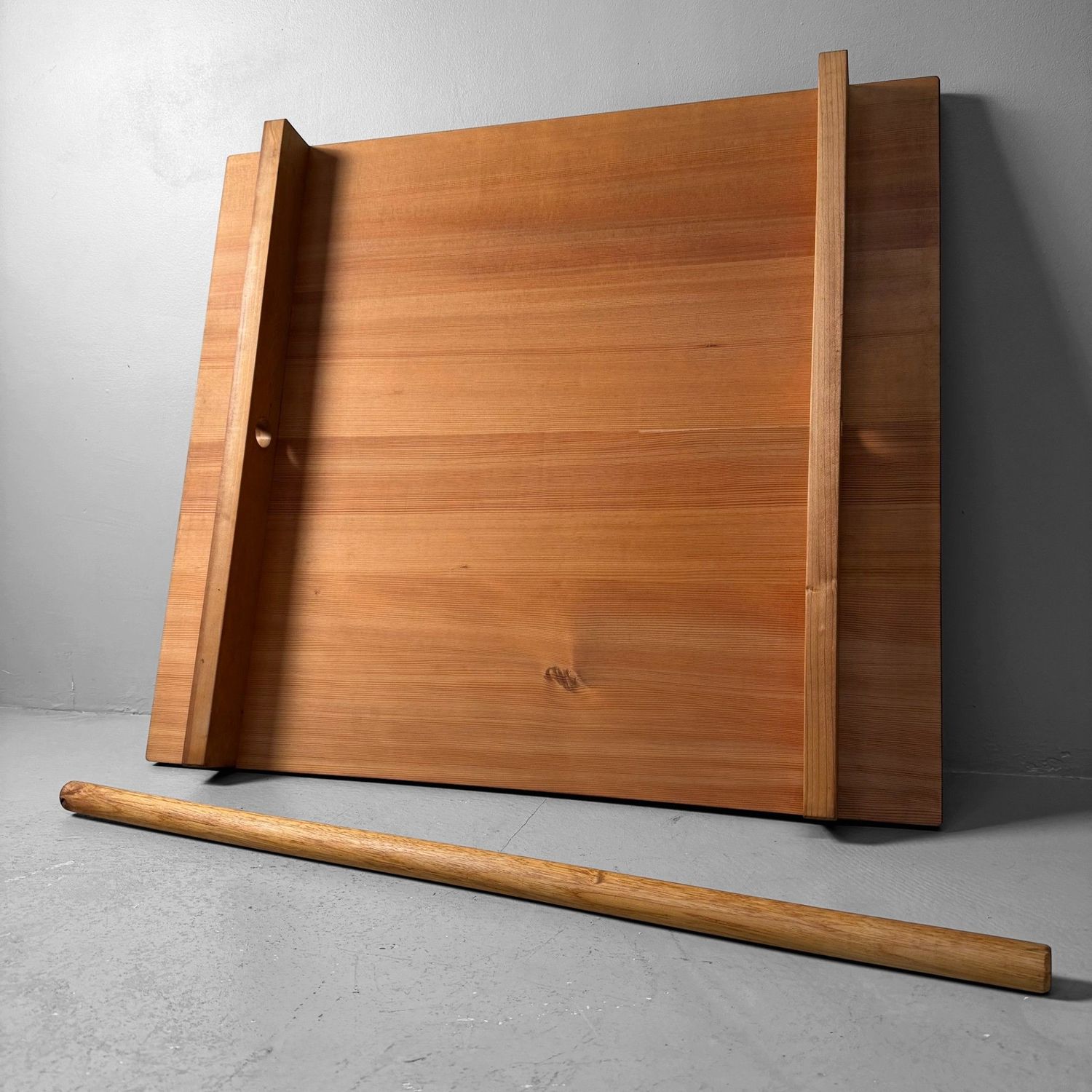 Houten Japanse Manaita Snijplank, Lage Displaytafel, 1980s