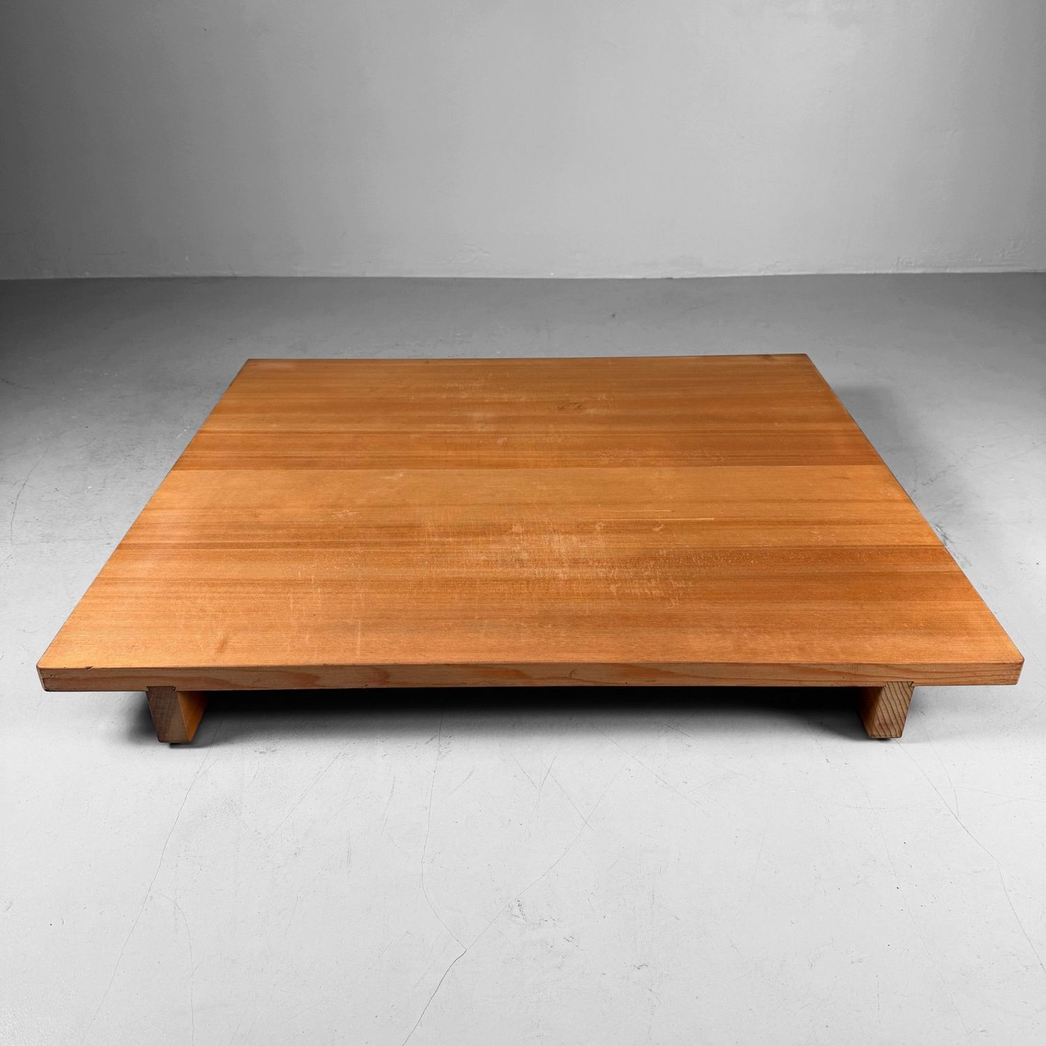 Houten Japanse Manaita Snijplank, Lage Displaytafel, 1980s