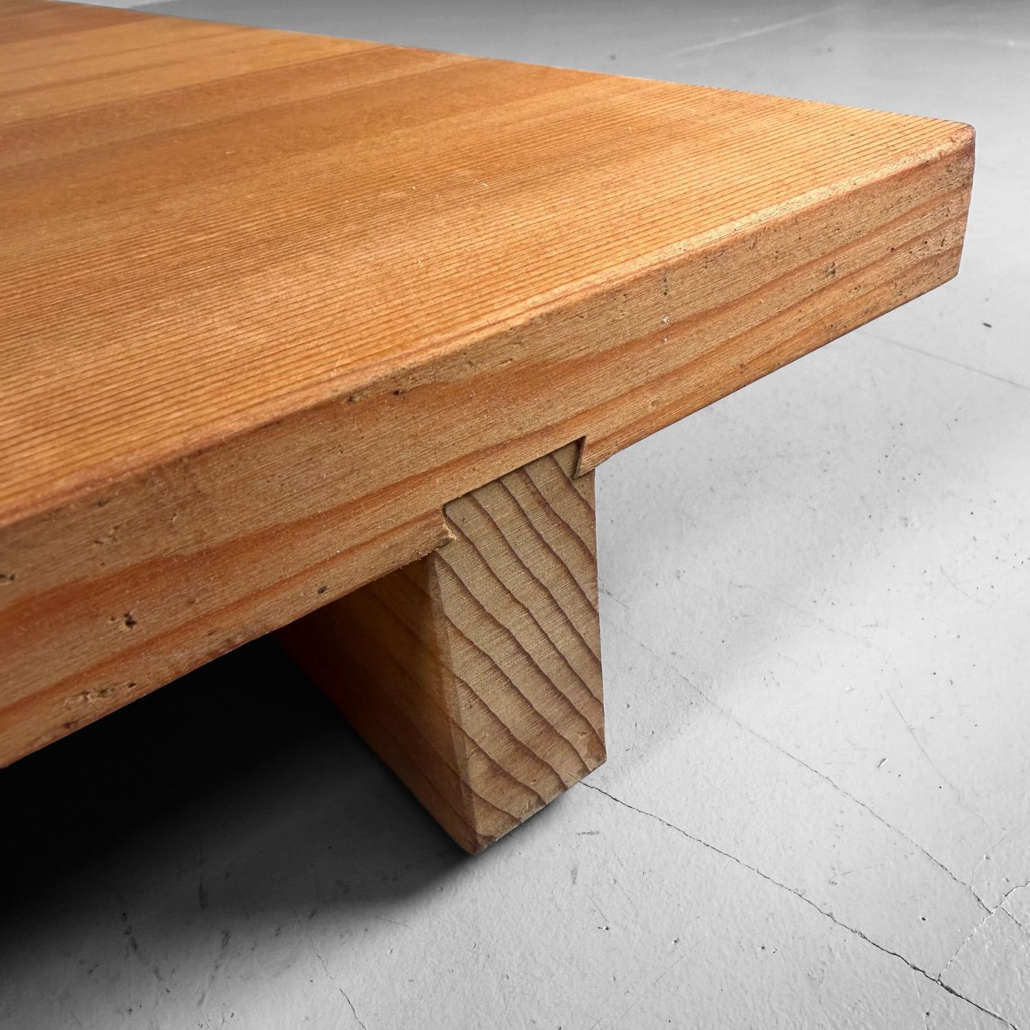 Houten Japanse Manaita Snijplank, Lage Displaytafel, 1980s