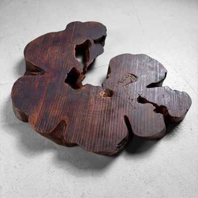 Japanese Root Wood Sculpture, Organic Display & Ikebana Stand, 1900s