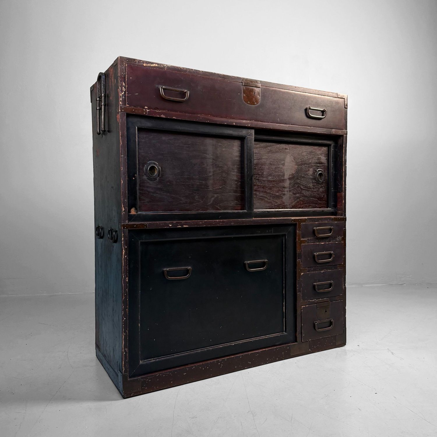 Japanse Mizuya Tansu Opbergkast, 1900s