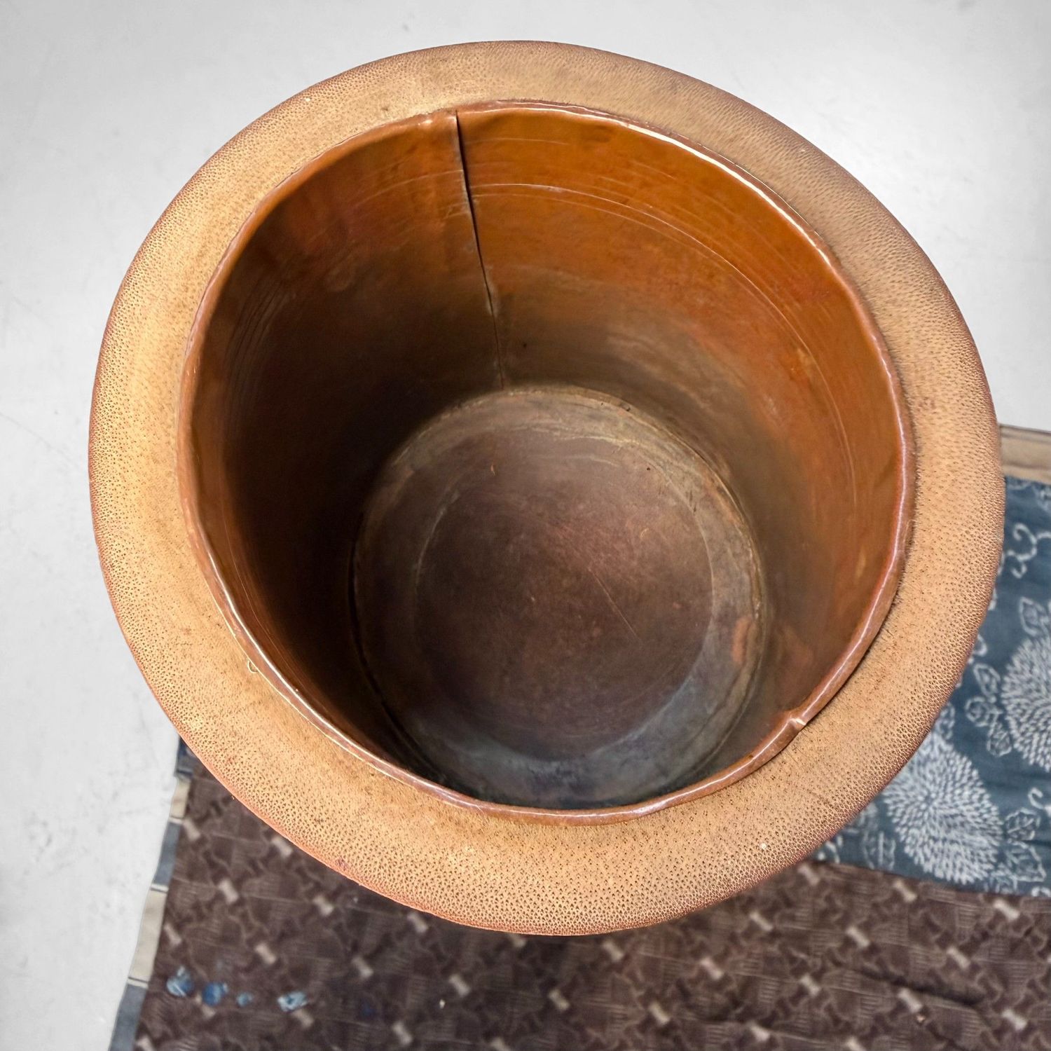 Bamboo Ikebana Stand, Ni-ju-giri Vase, 1930s