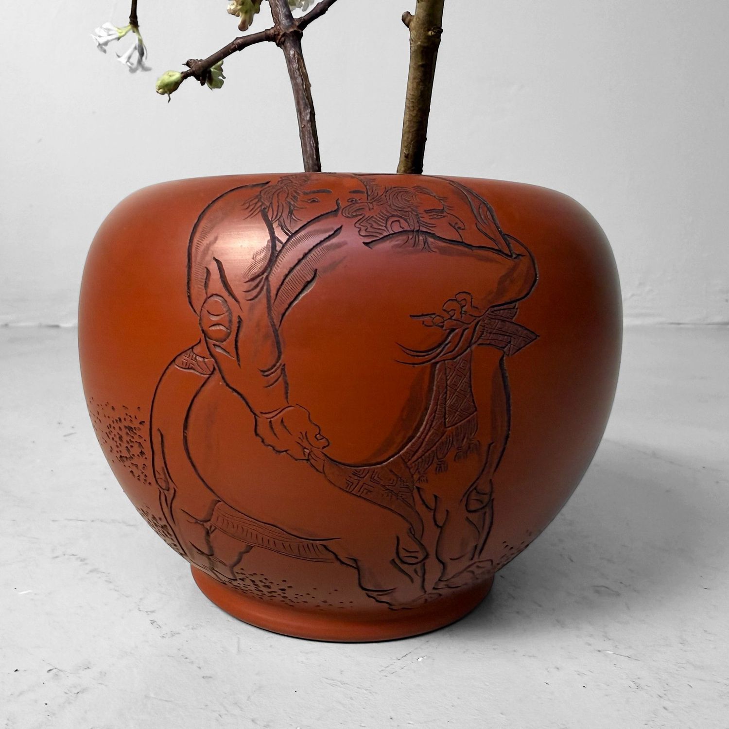 Tokoname Shudei Kensui Water Pot, Japanese Ceramic, 1960s