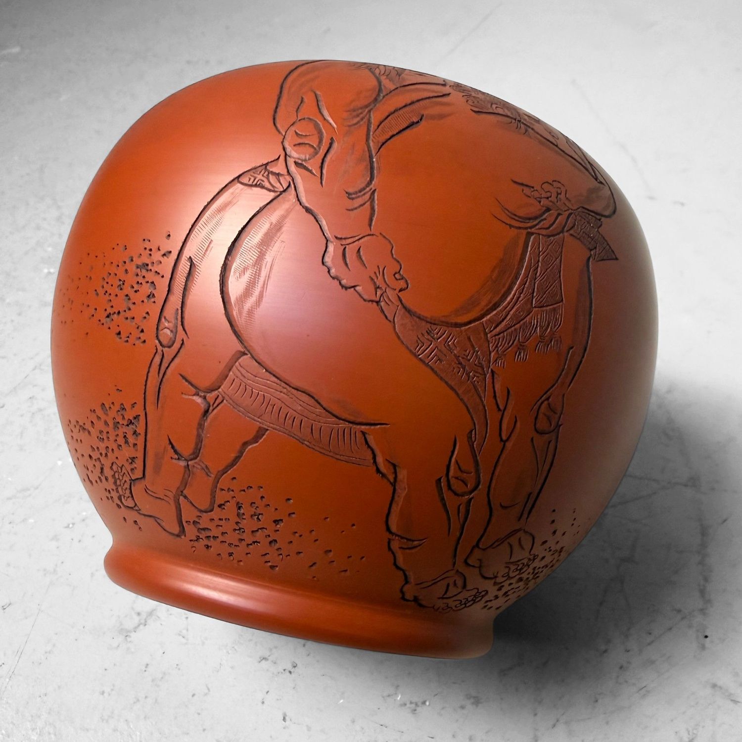 Tokoname Shudei Kensui Water Pot, Japanese Ceramic, 1960s