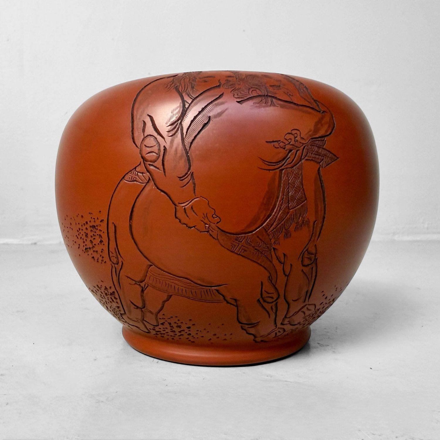 Tokoname Shudei Kensui Water Pot, Japanese Ceramic, 1960s