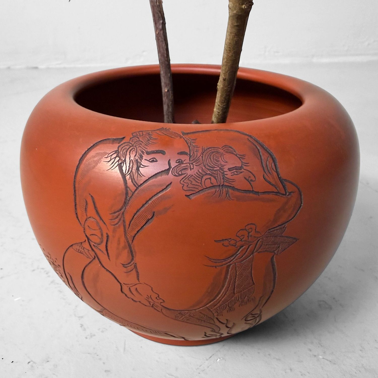 Tokoname Shudei Kensui Water Pot, Japanese Ceramic, 1960s