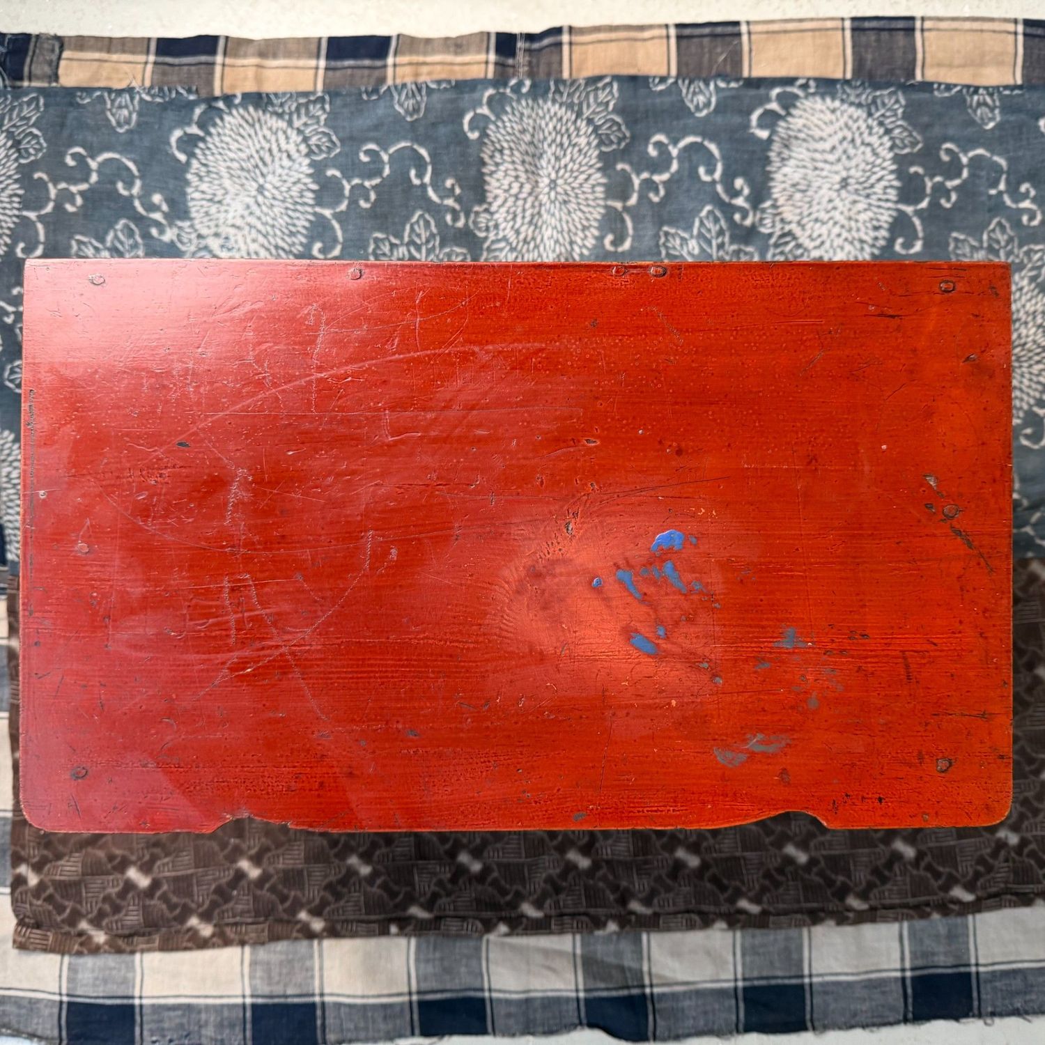 Japans Klein Ladekastje, Roodbruin Hout, 1950s