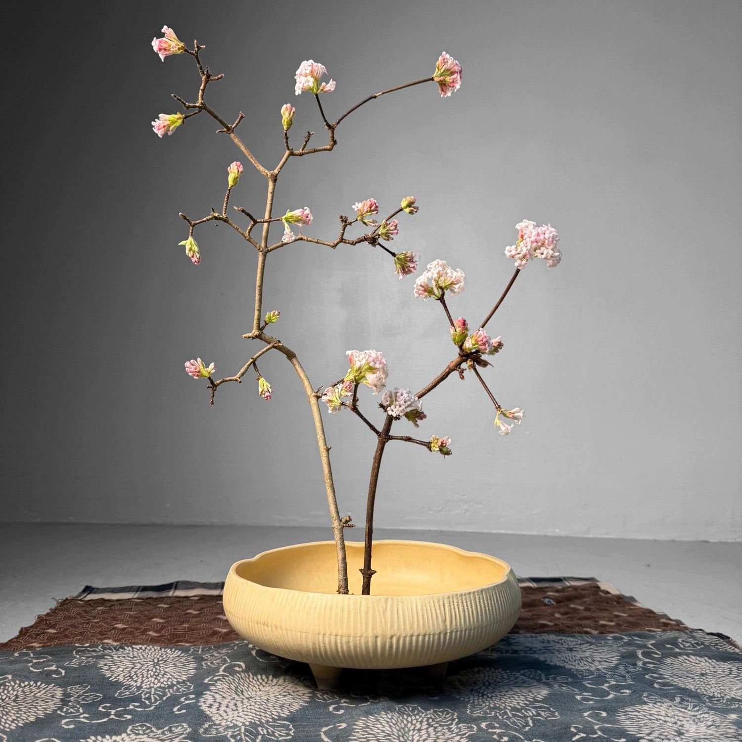 Traditionele Keramieken Ikebana Schaal, 1980s Traditionele Keramieken Ikebana Schaal, 1980s