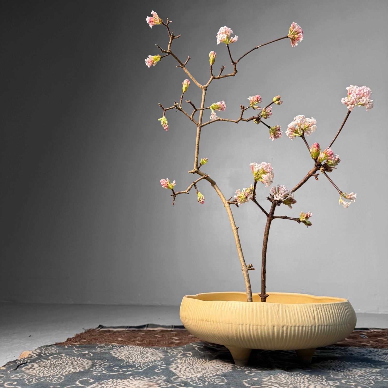 Traditionele Keramieken Ikebana Schaal, 1980s Traditionele Keramieken Ikebana Schaal, 1980s