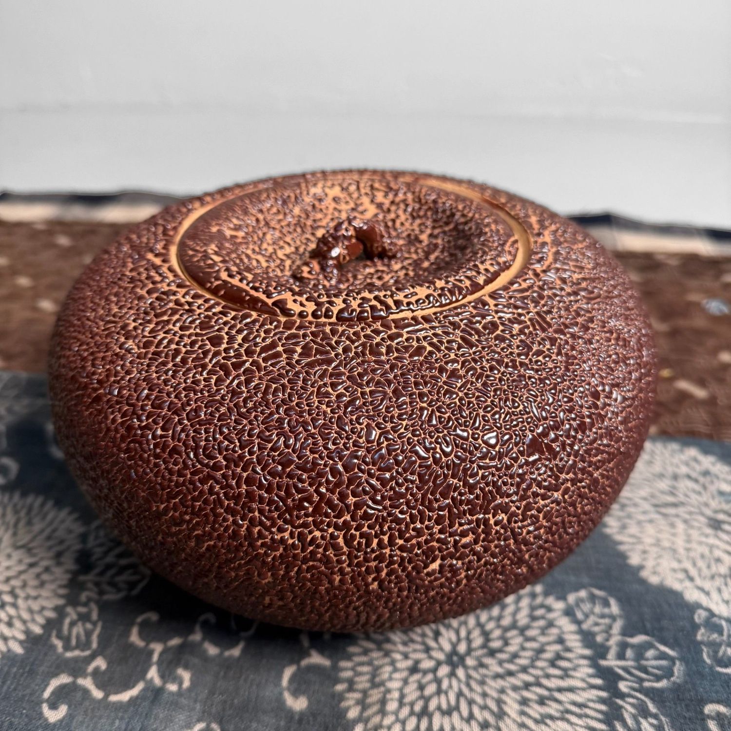 Shiso-te yū Mizusashi, Water Container by Noma Gazan, Japan, 1970s