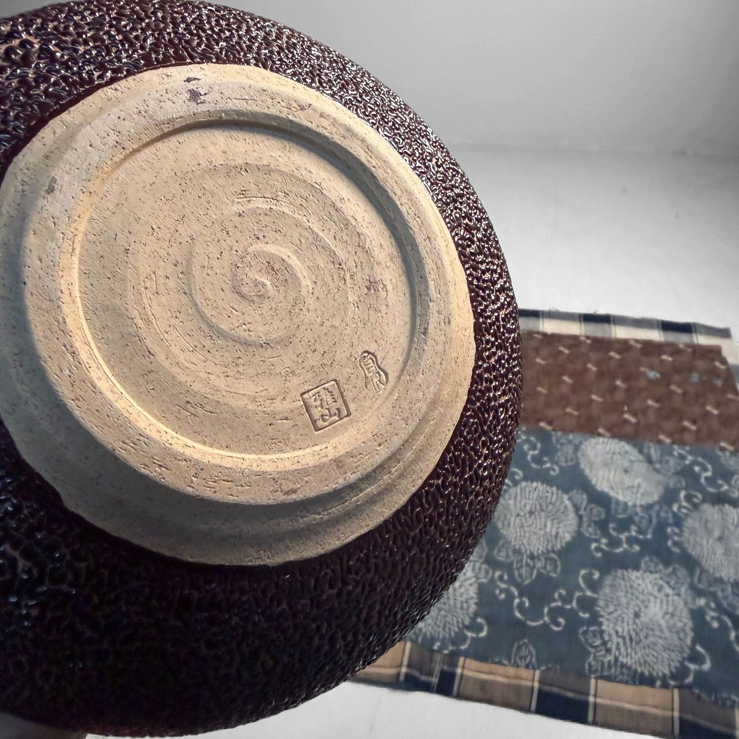 Shiso-te yū Mizusashi, Water Container by Noma Gazan, Japan, 1970s