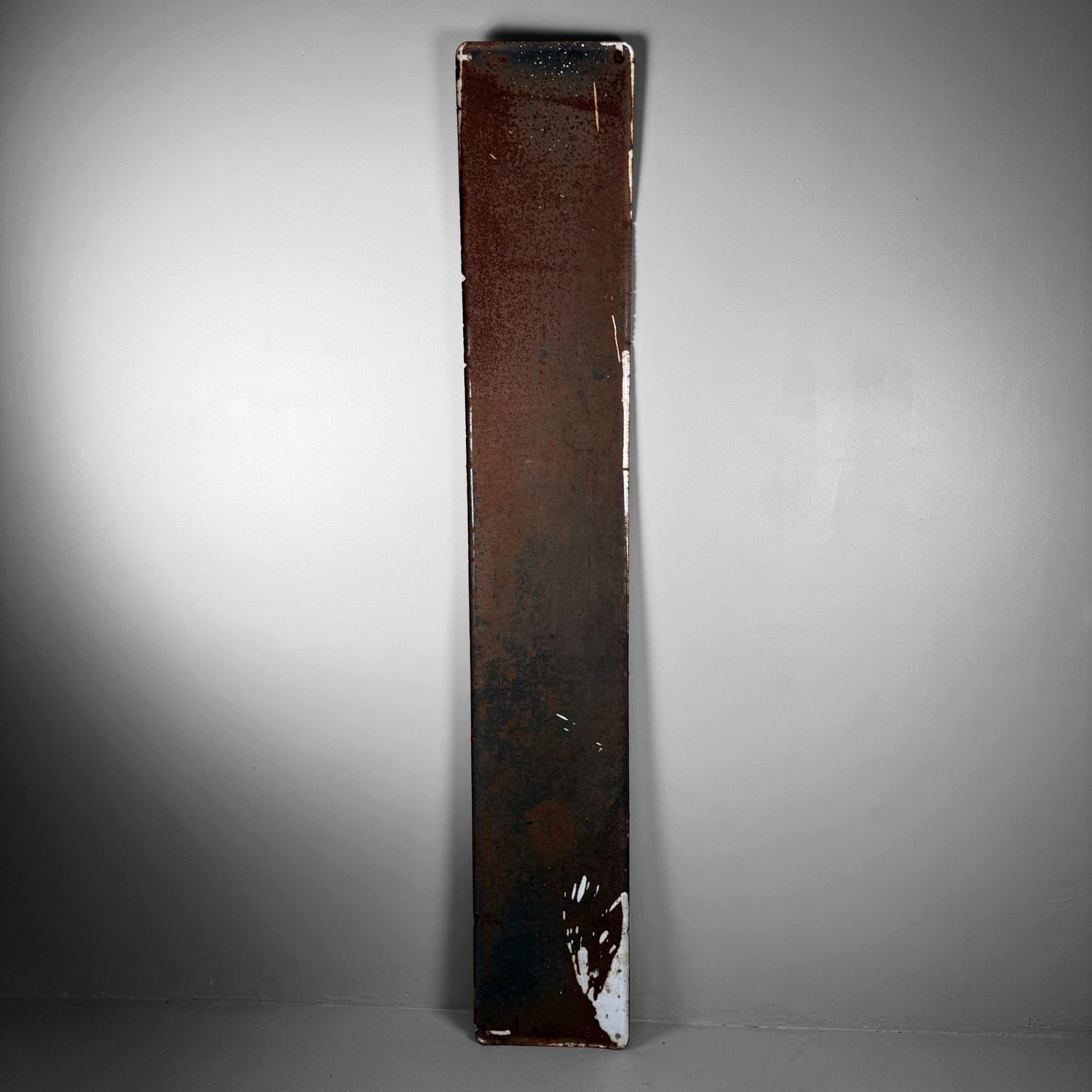 Large Japanese Enamel Advertising Sign “Nippon Gas”, 1950s