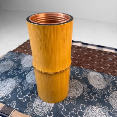​Vintage Ikebana Vaas, Bamboe-stijl, Tokyo, 1970s
