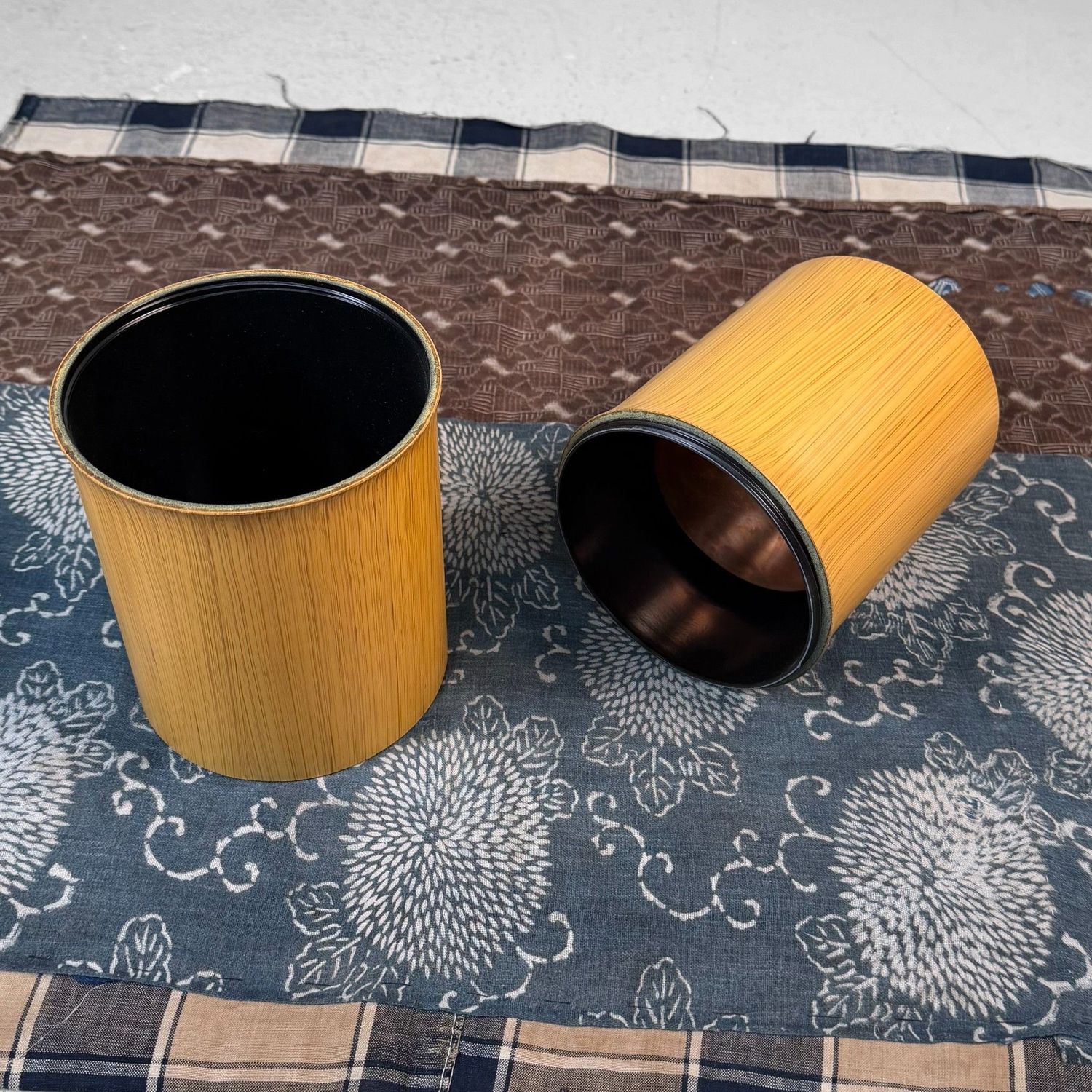 ​Vintage Ikebana Vaas, Bamboe-stijl, Tokyo, 1970s