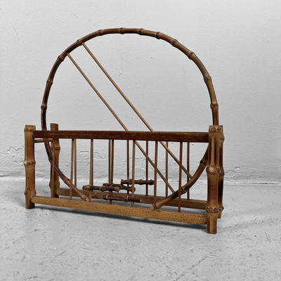 Japanse Vintage Bamboe Brievenhouder Japanse Vintage Bamboe Brievenhouder