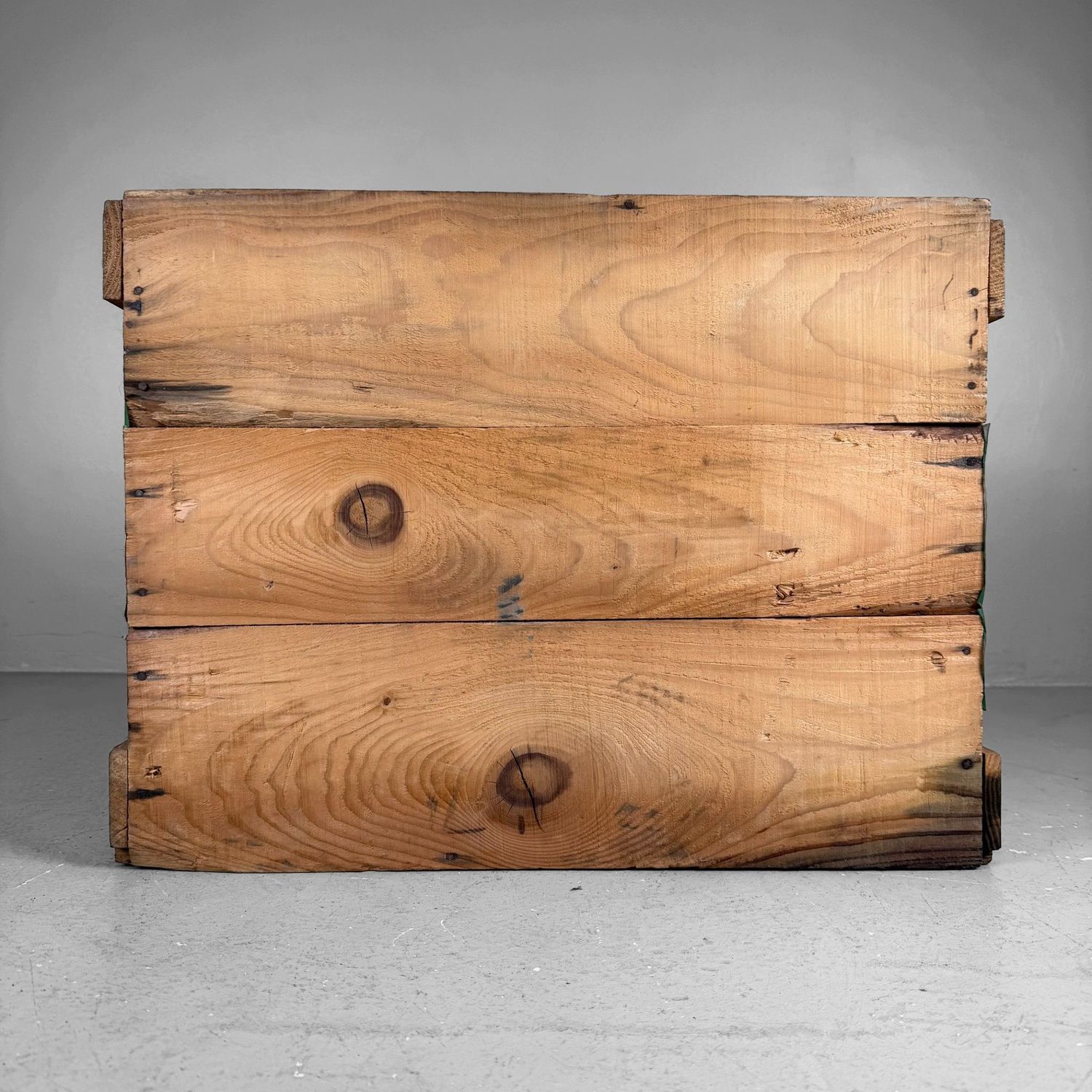 Vintage Japanese Wooden Crate with Kincho Label, 1930s–40s