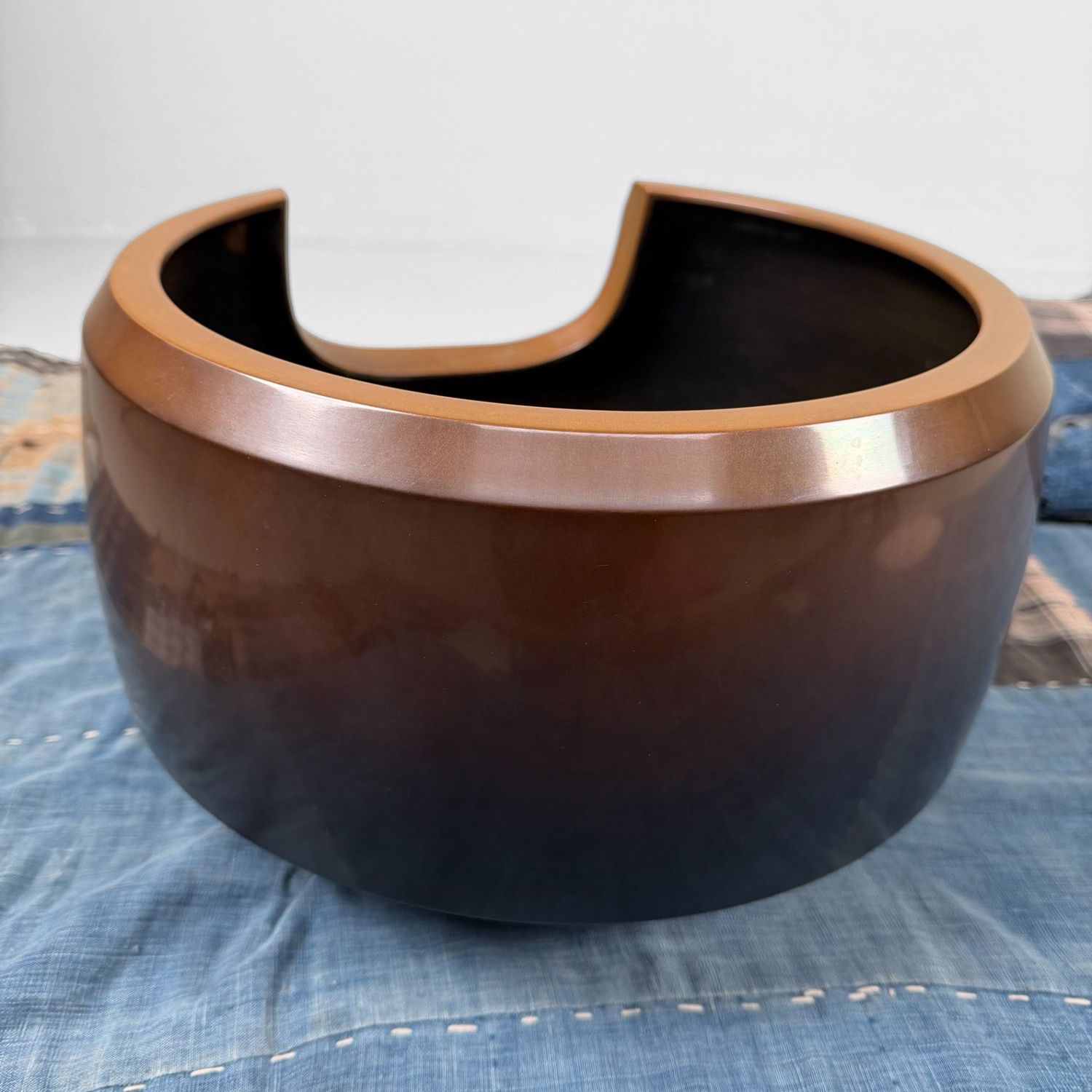 Copper Furo Tea Ceremony Set with Gotoku, Kyoto, 1970s–80s