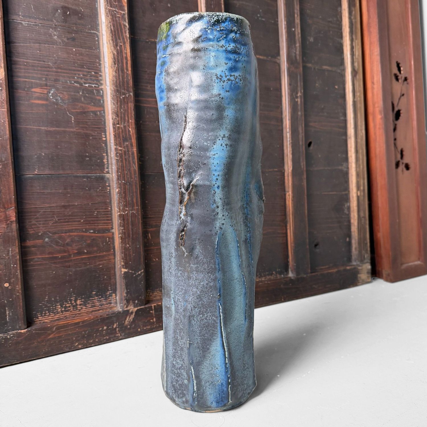 Rare Organic Ikebana Vase by Kato Usuke, 1960s–1970s