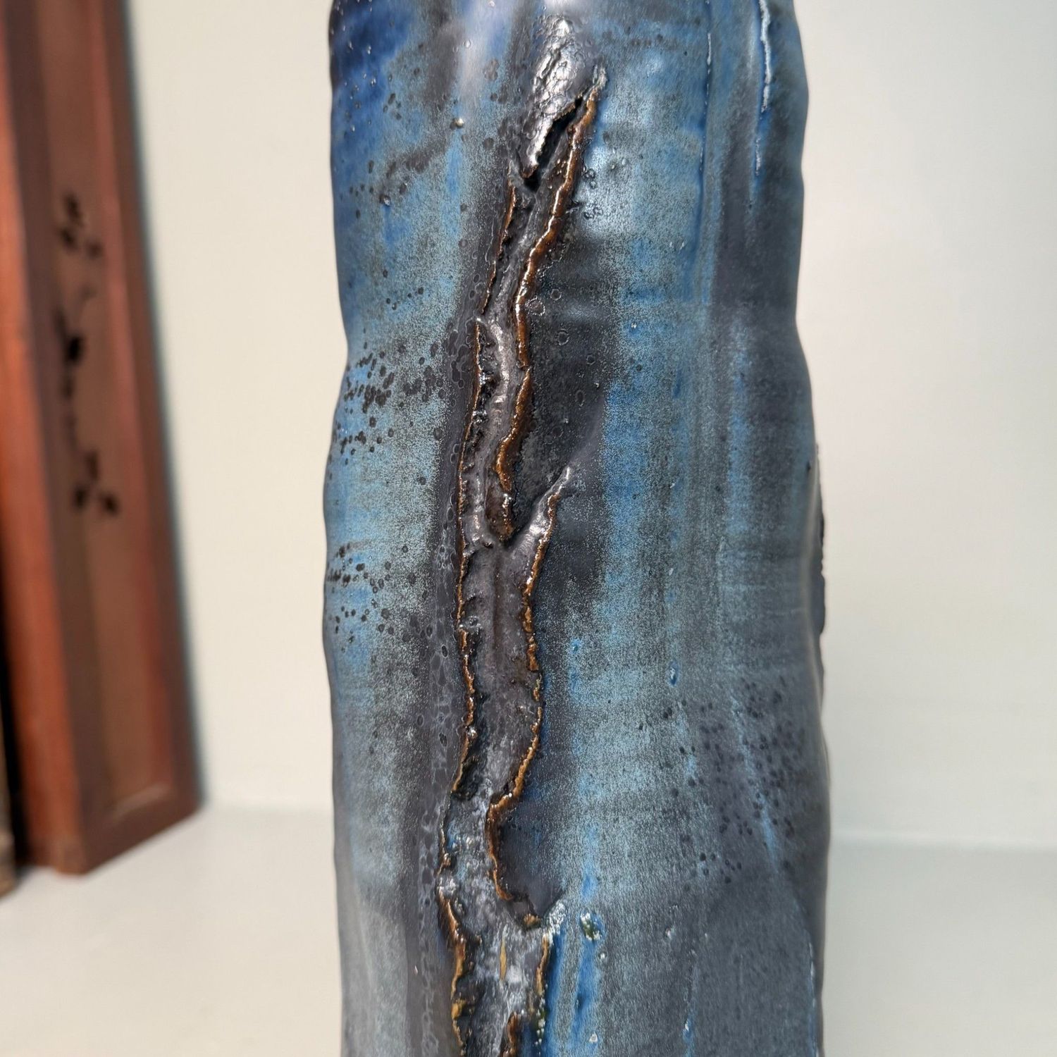 Rare Organic Ikebana Vase by Kato Usuke, 1960s–1970s