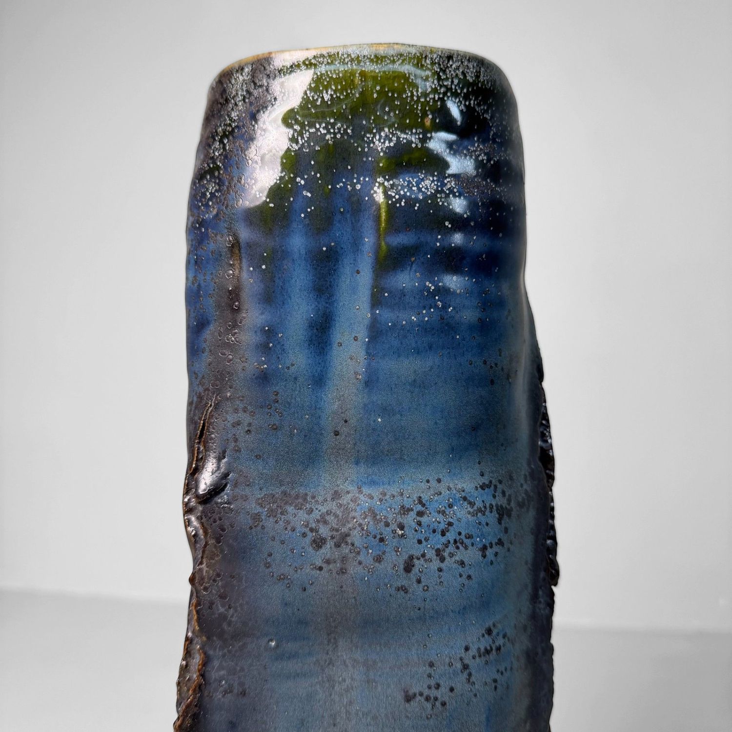 Rare Organic Ikebana Vase by Kato Usuke, 1960s–1970s